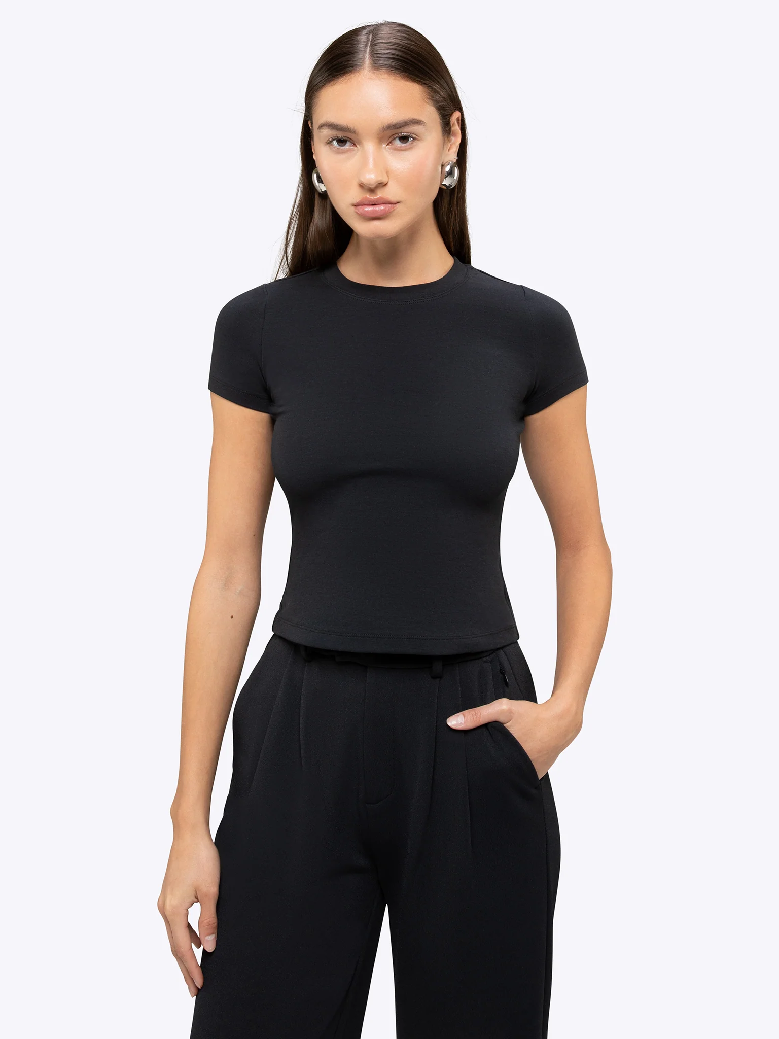 Better Than Basic Bundle | Black Slim-Fit Tomboy-Cotton™ - Image 2