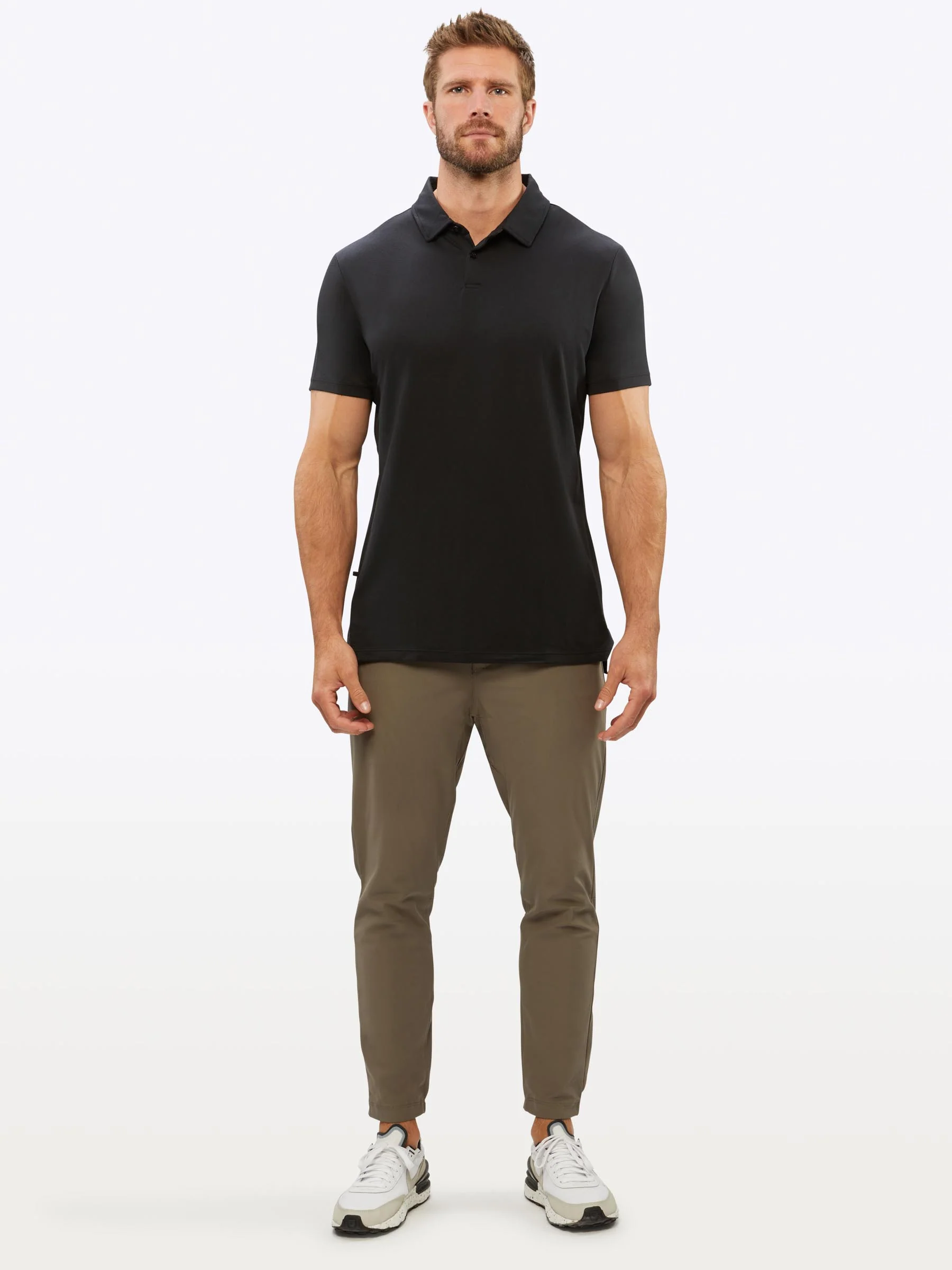 COZ Pima Polo | Black Signature-Fit - Image 4