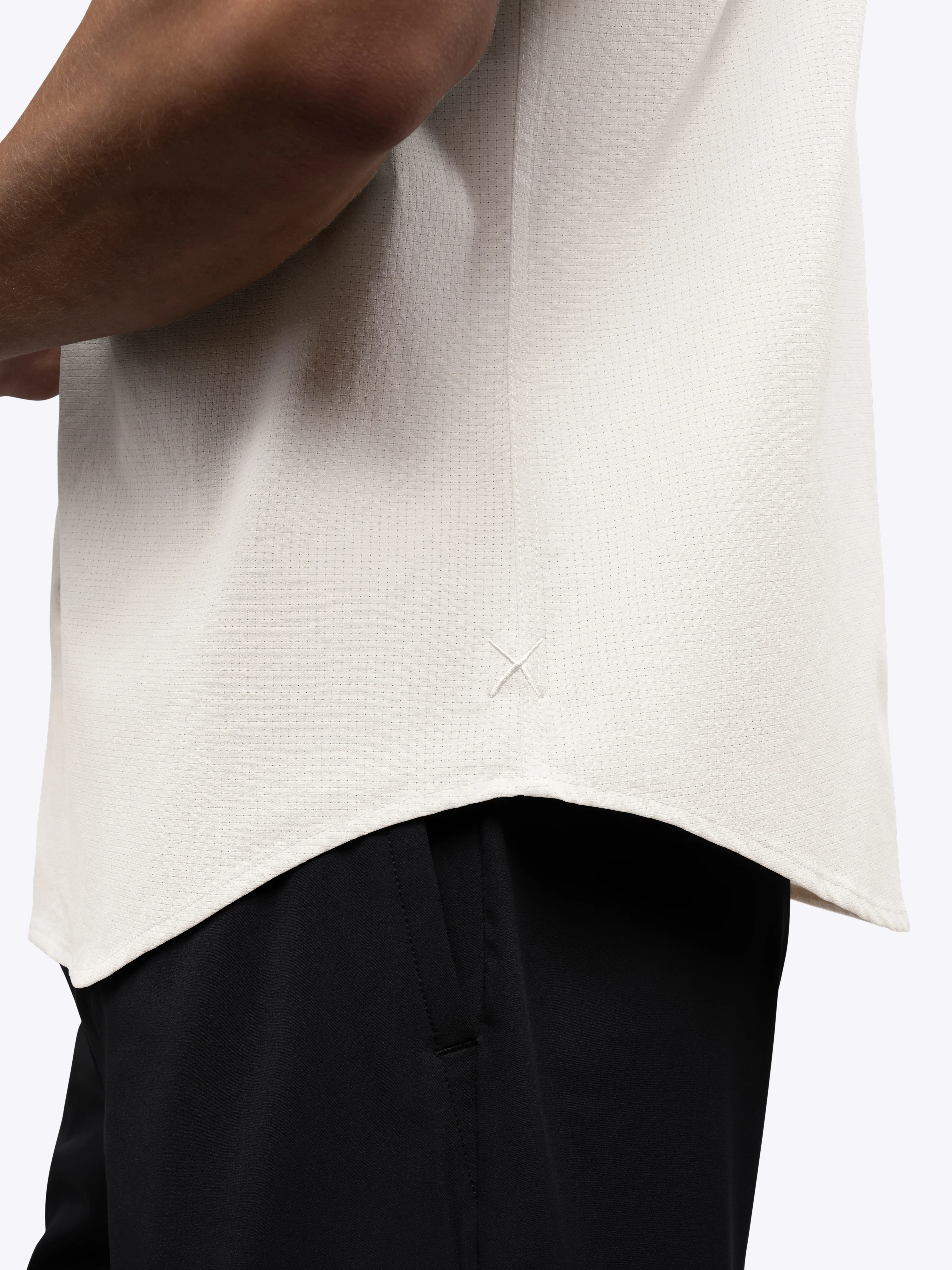 Crossover Button Up | Bone Signature Fit - Image 6