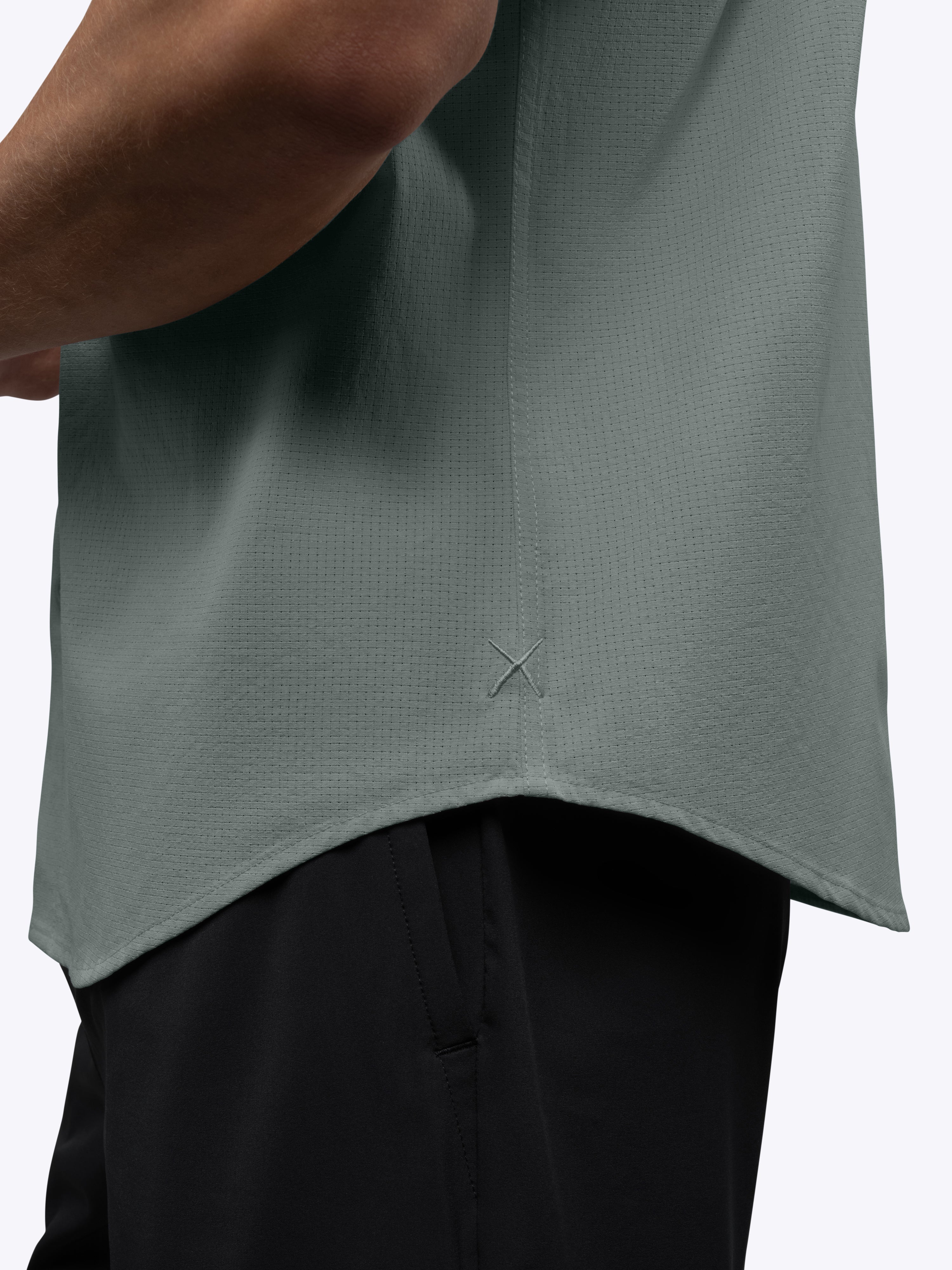 Crossover Button Up | Sage Signature Fit - Image 6