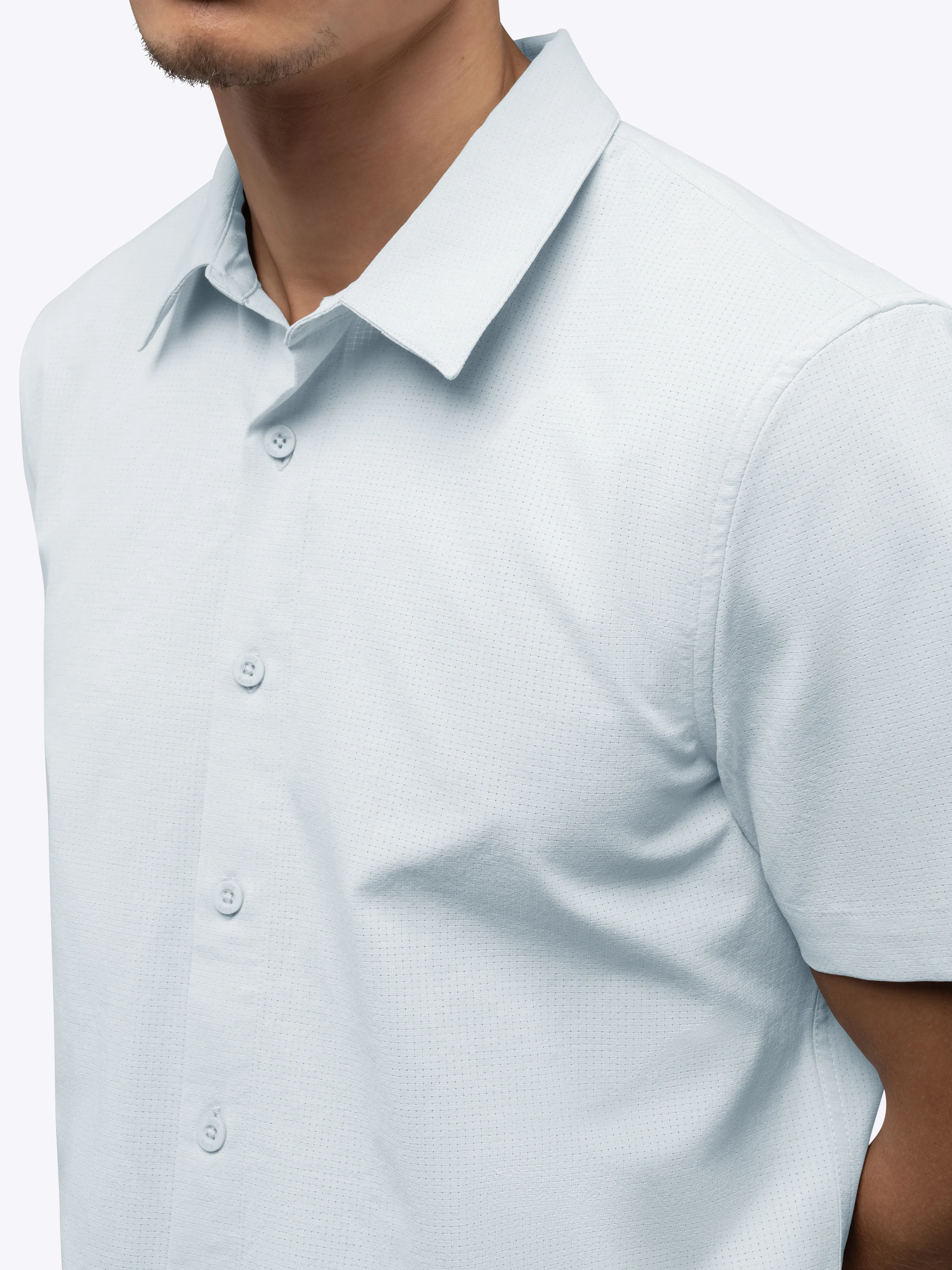 Crossover Button Up | White Signature Fit - Image 5