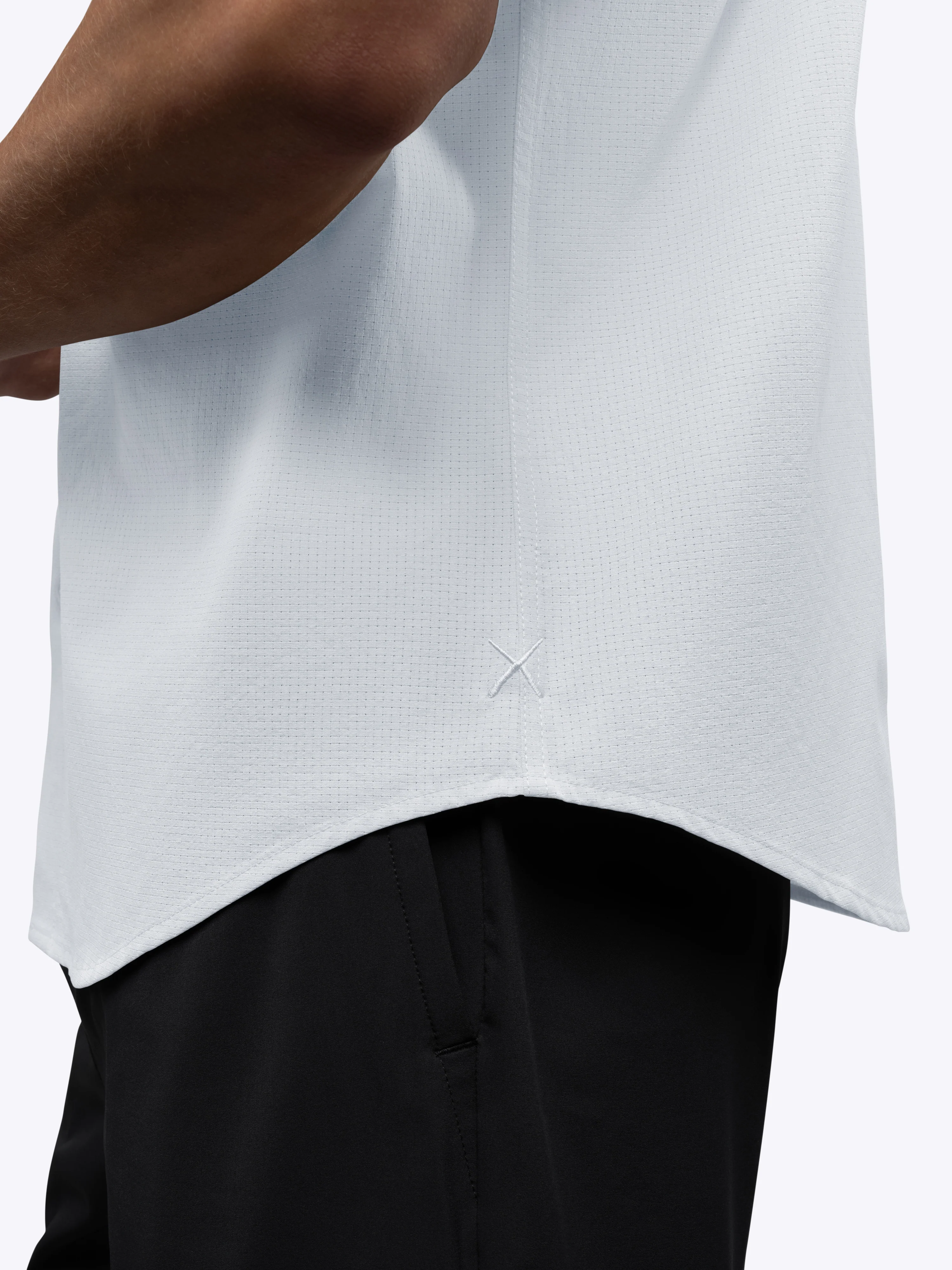 Crossover Button Up | White Signature Fit - Image 6