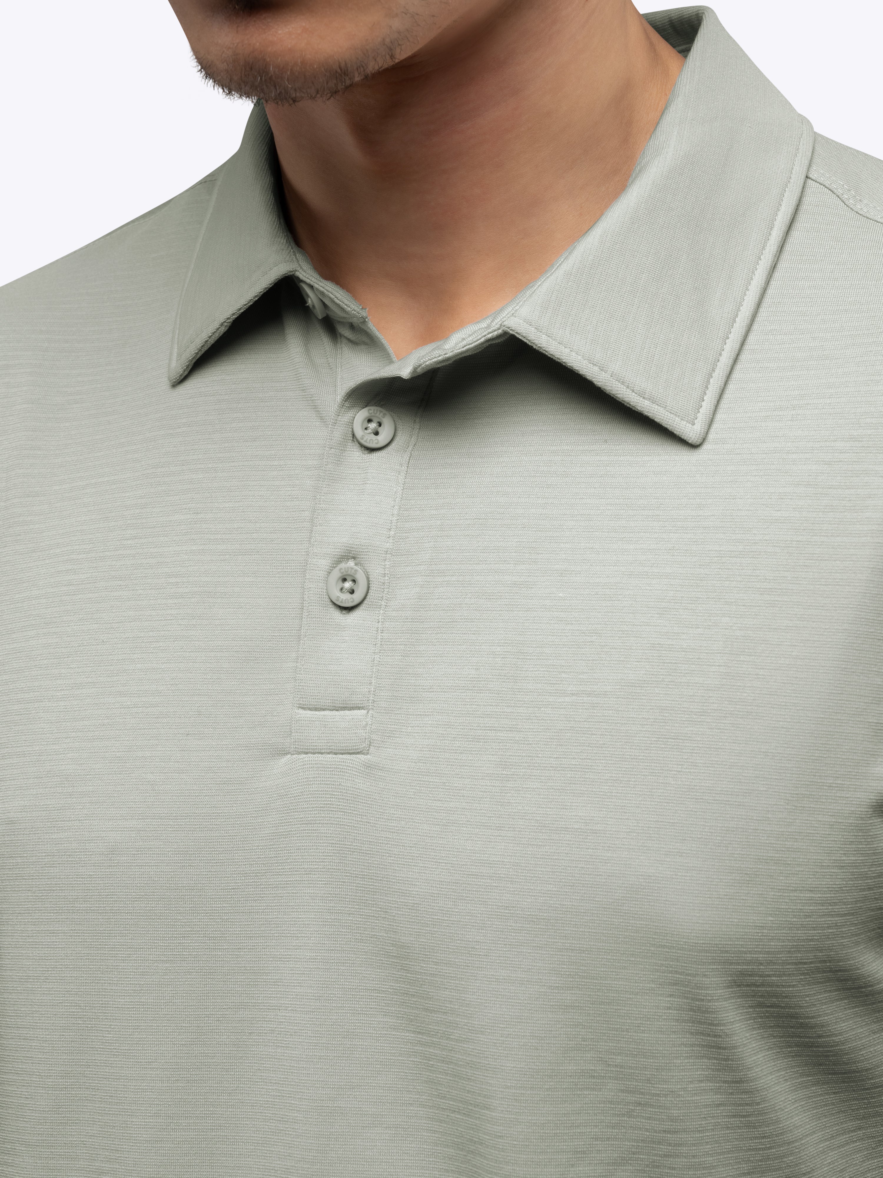 Crossover Polo | Morning Dove Signature Fit - Image 5