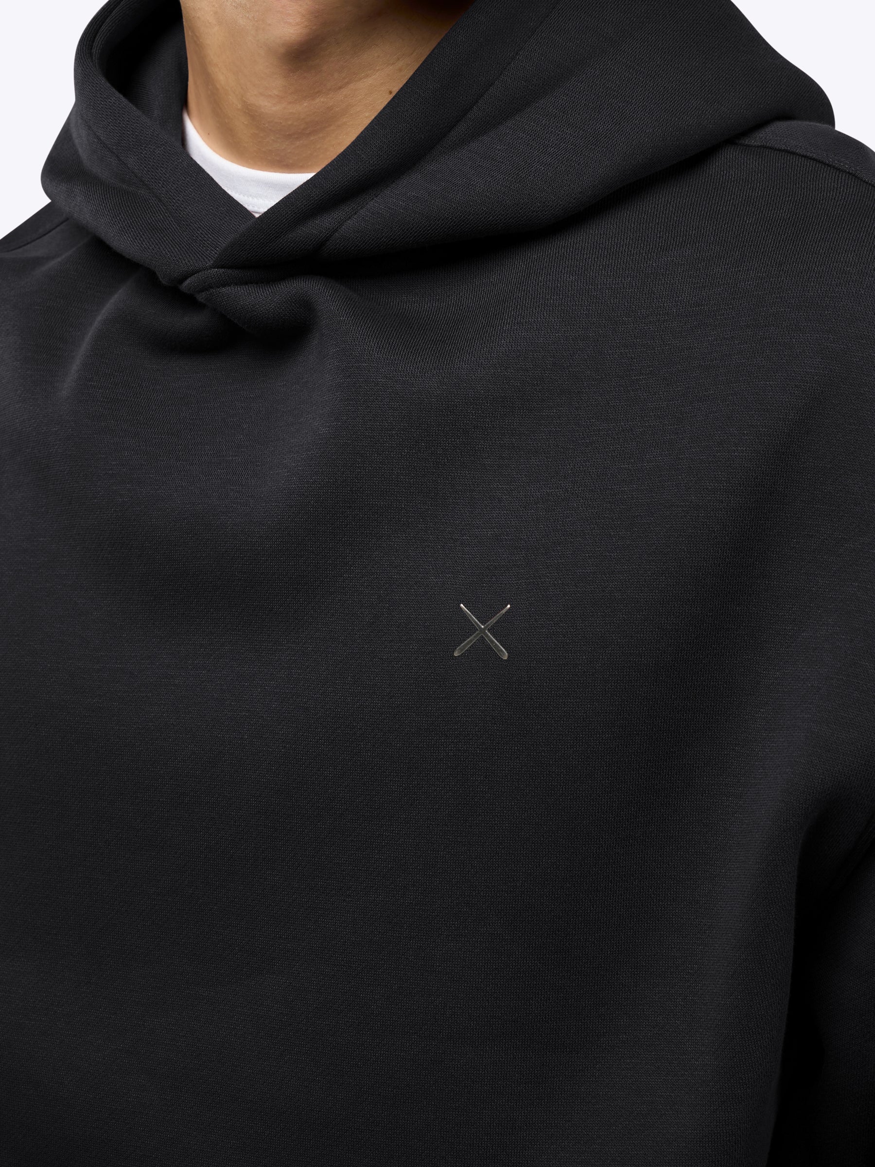 Divine Fleece Hoodie | Black Classic-fit - Image 8