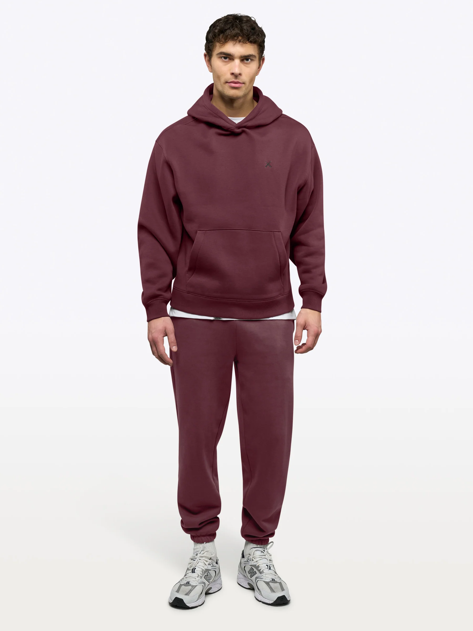 Divine Fleece Hoodie | Currant Classic-fit - Image 5