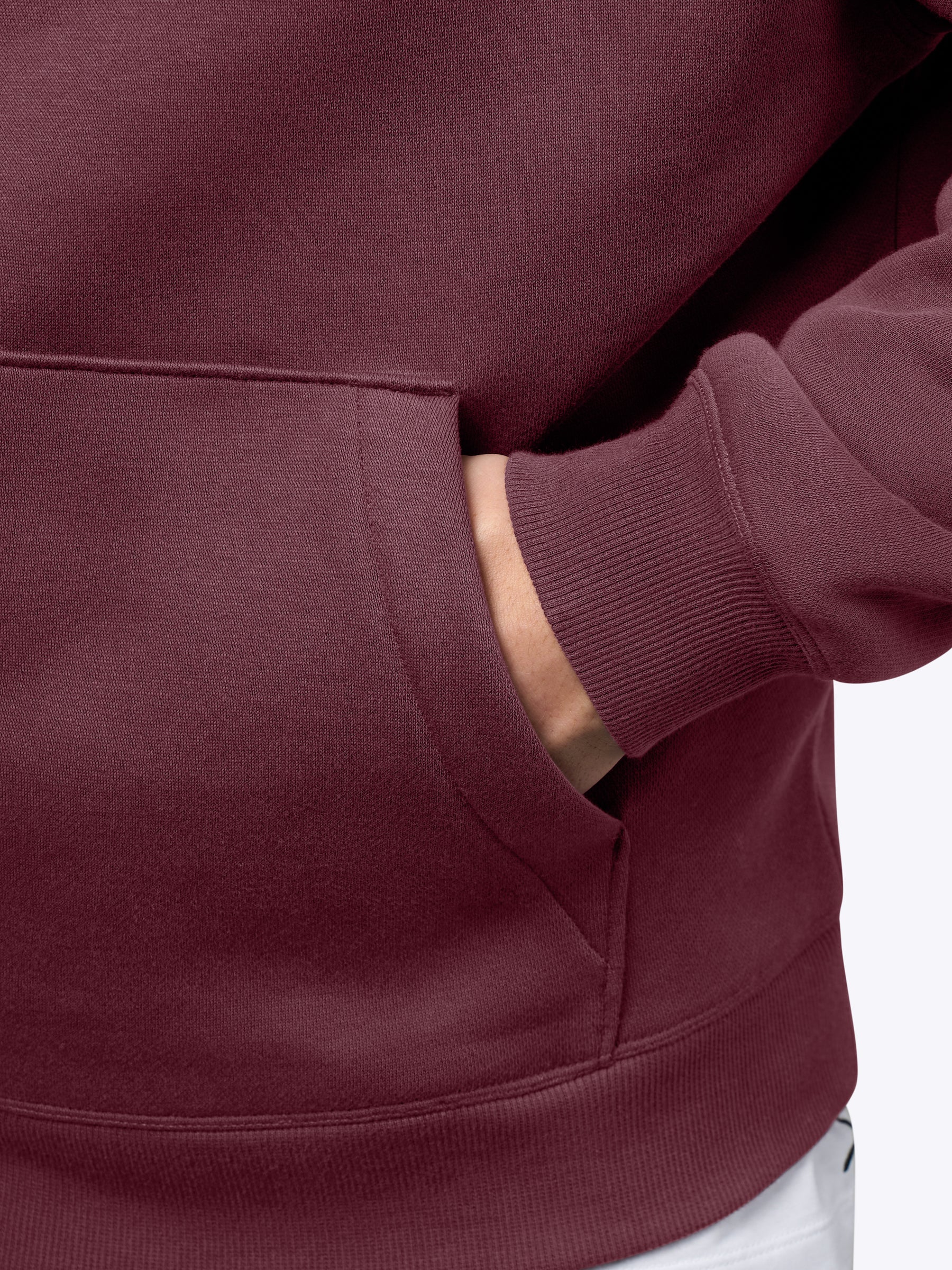 Divine Fleece Hoodie | Currant Classic-fit - Image 8