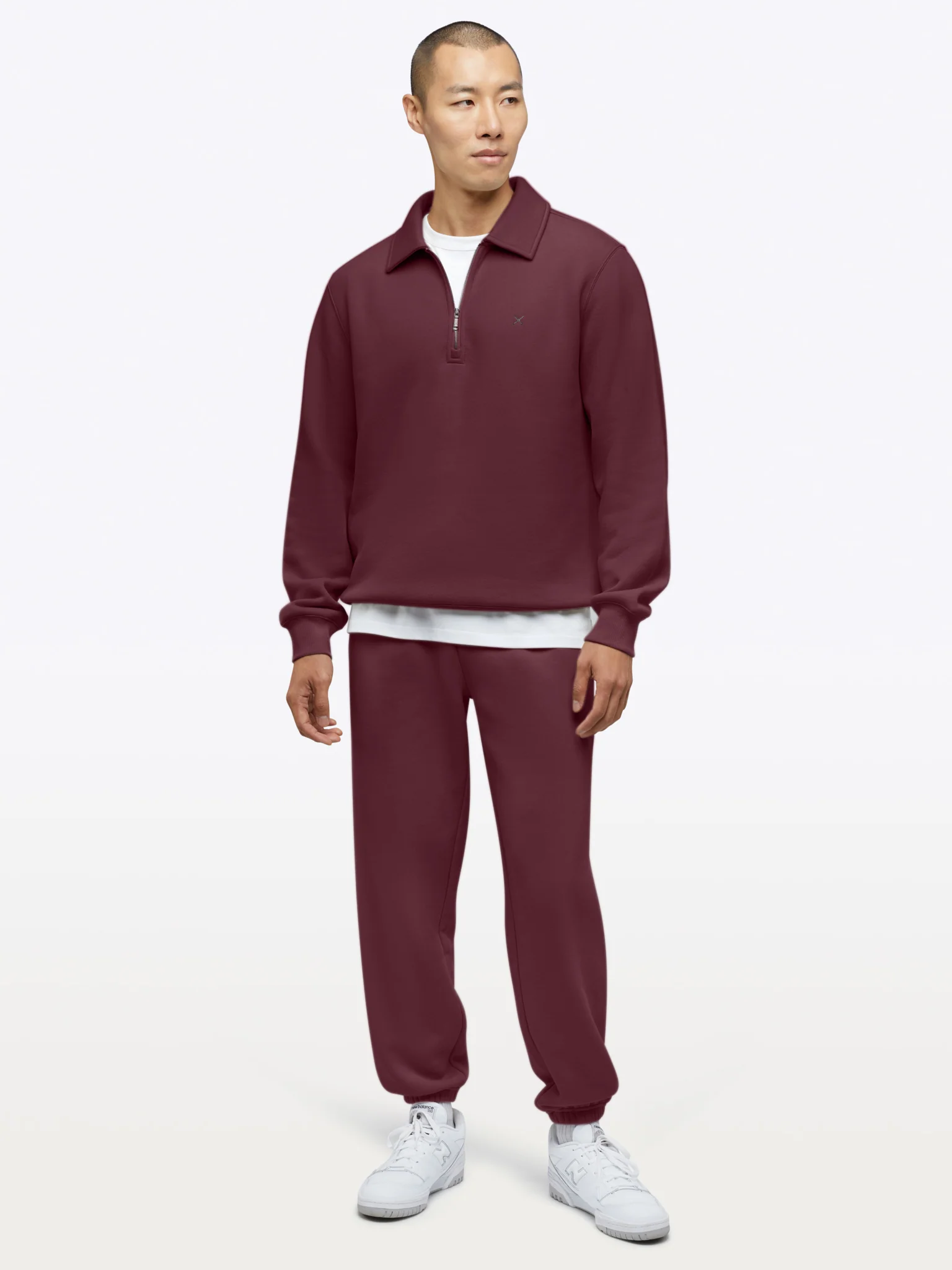 Divine Fleece Q-Zip | Currant Classic-fit - Image 5