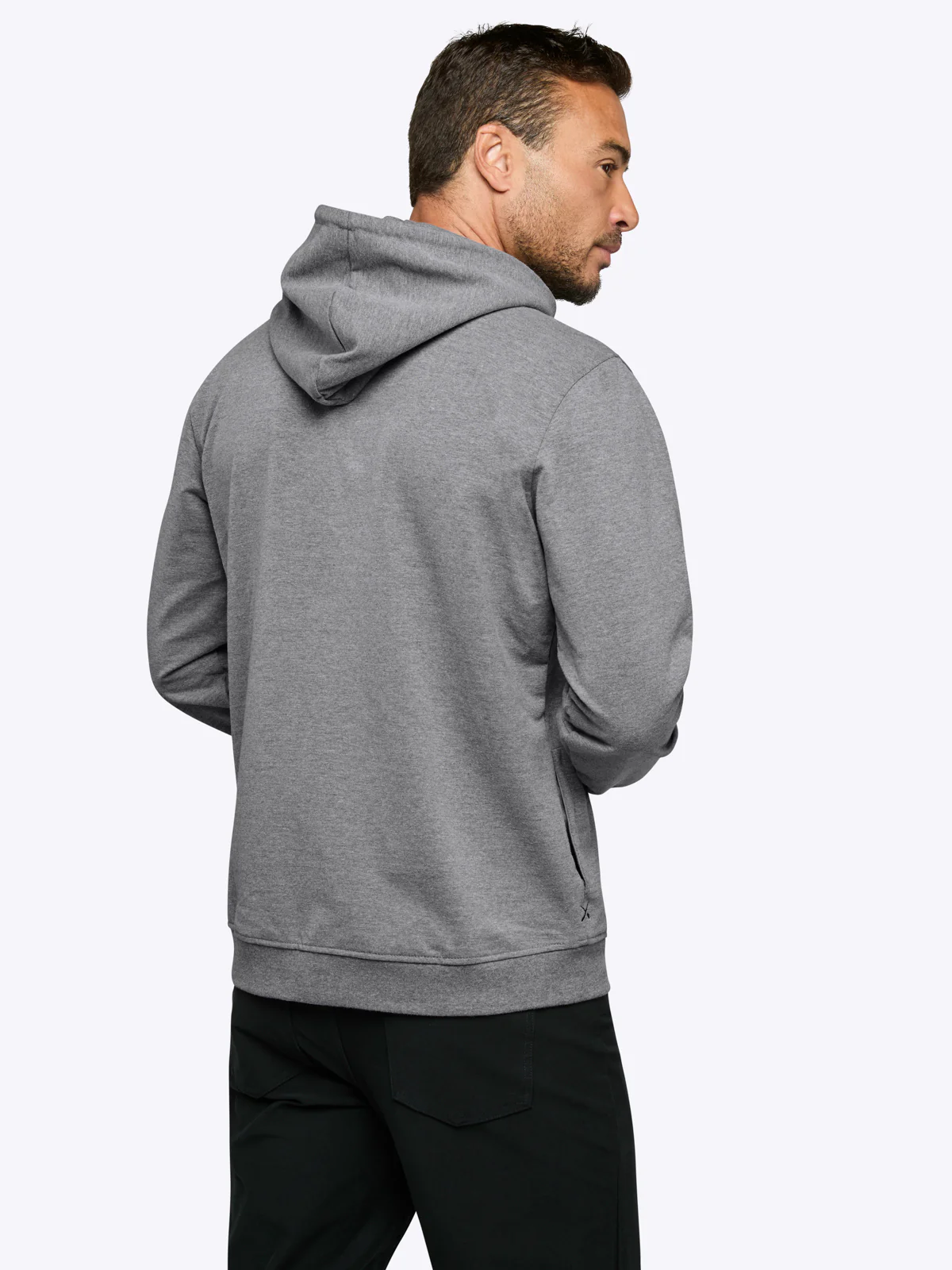 Hyperloop Hoodie | Heather Grey Signature-fit - Image 4