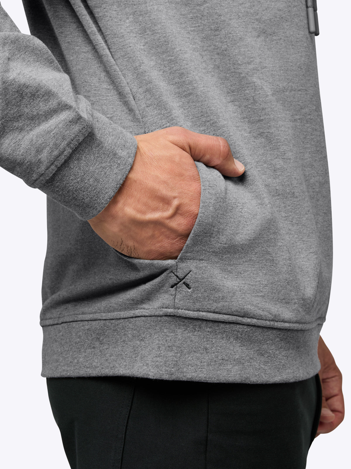 Hyperloop Hoodie | Heather Grey Signature-fit - Image 5