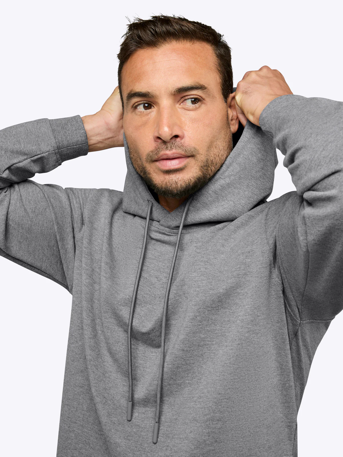 Hyperloop Hoodie | Heather Grey Signature-fit - Image 7
