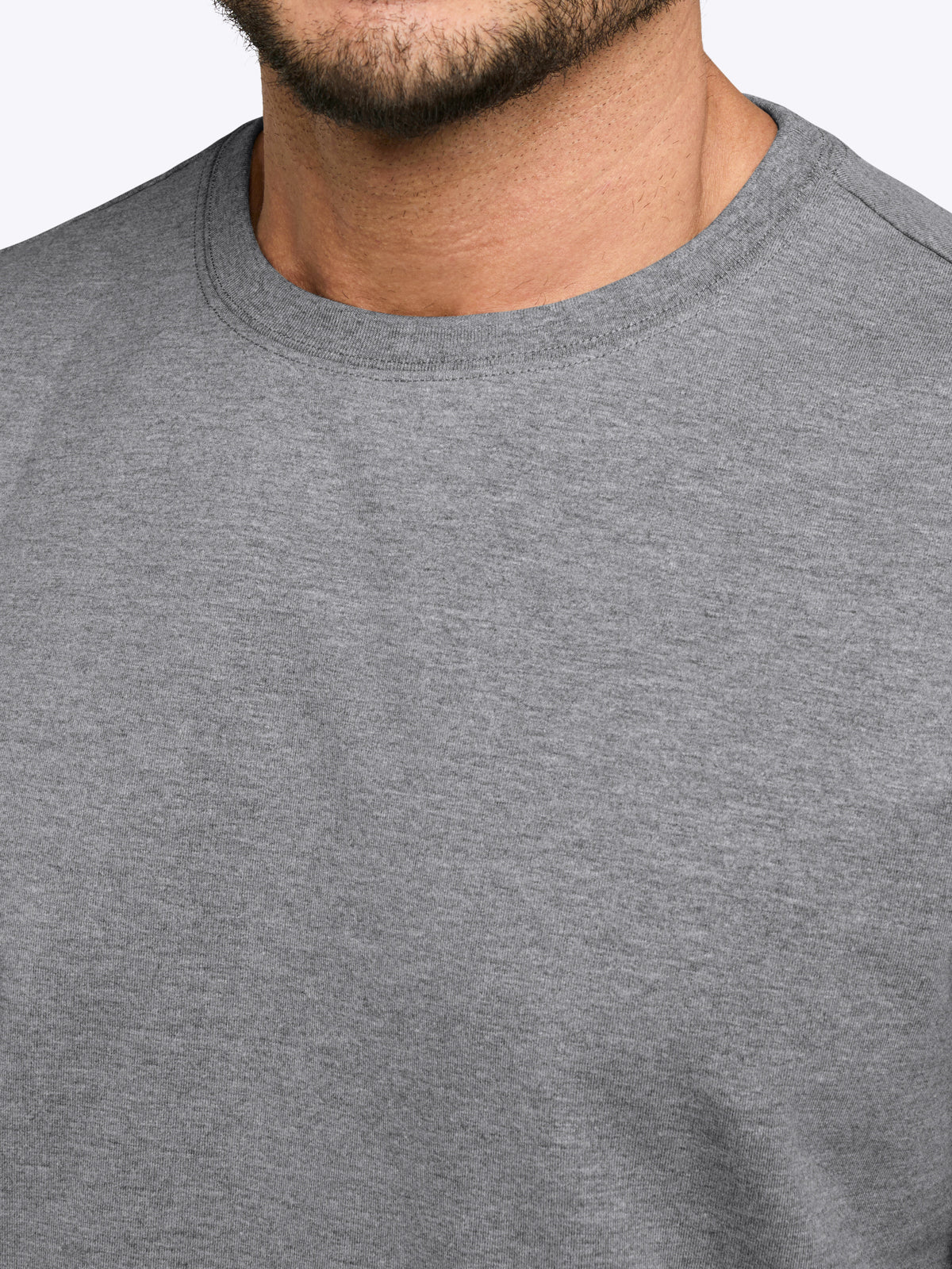 Hyperloop Pullover Split-Hem | Heather Grey Signature-fit - Image 6