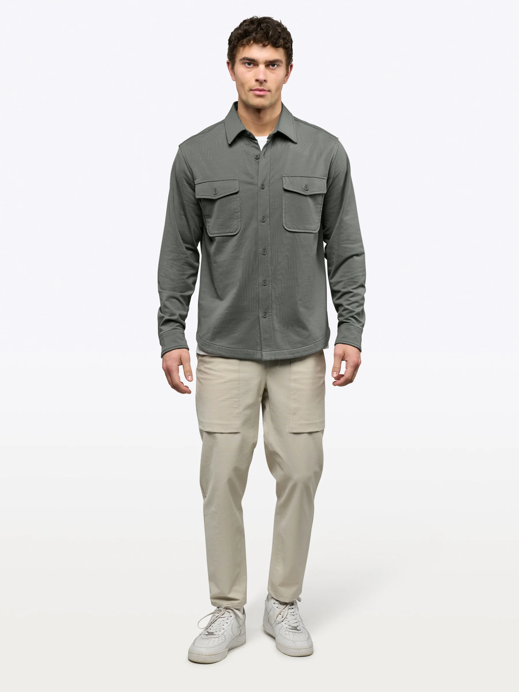 Hyperloop Overshirt | Castor Grey Signature-Fit - Image 4