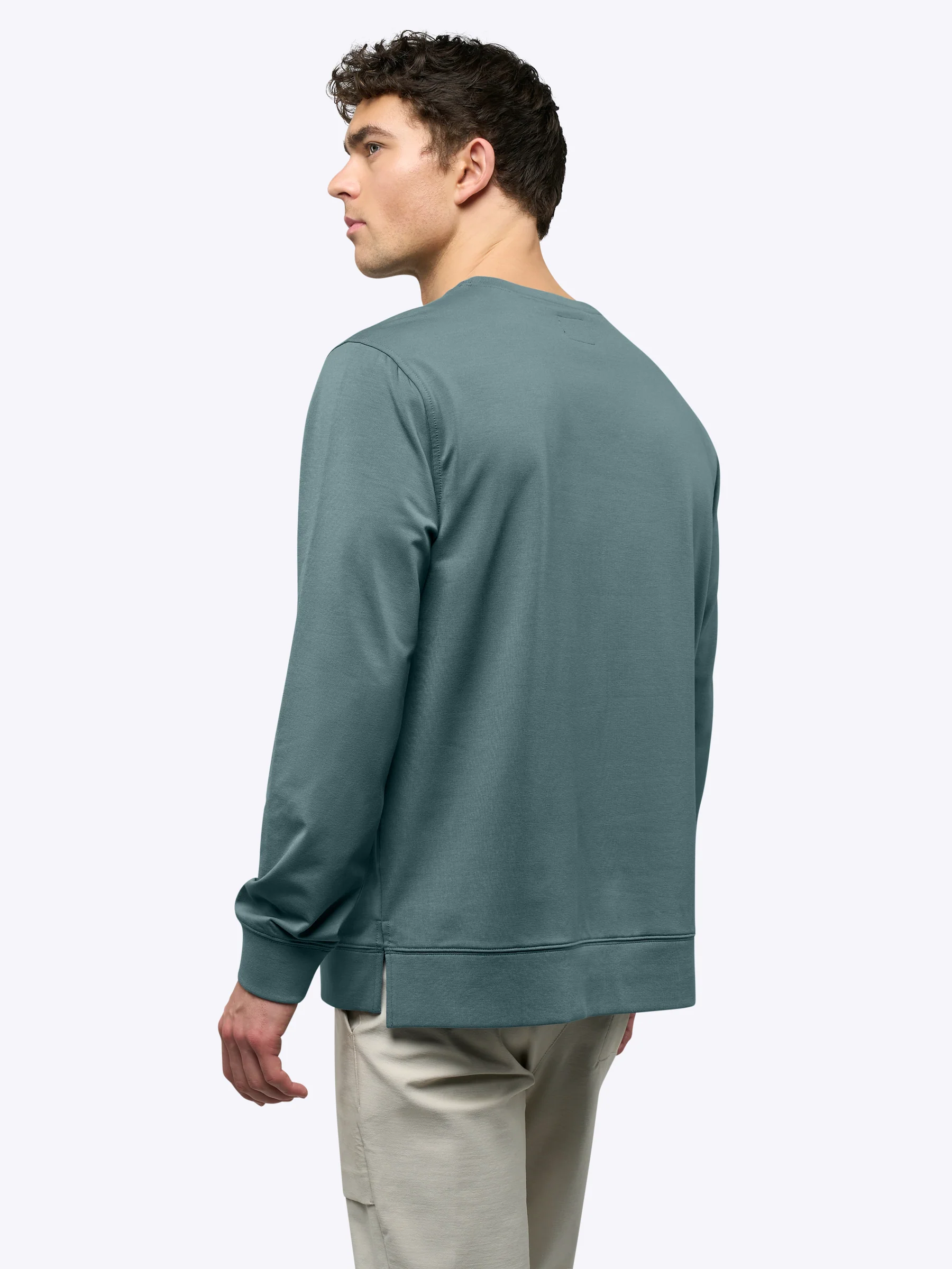 Hyperloop Pullover Split-Hem | North Atlantic Signature-Fit - Image 3
