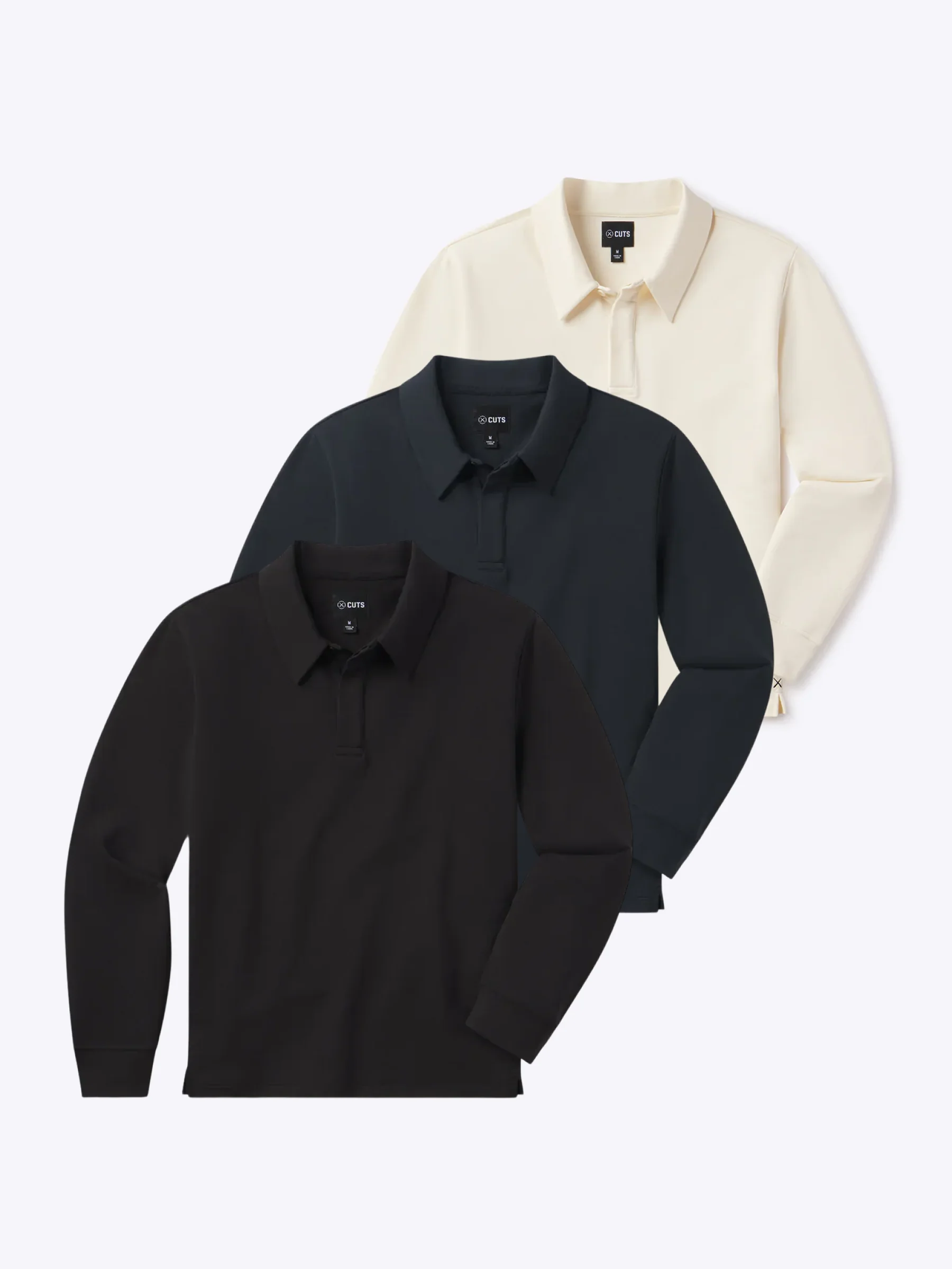 Hyperloop Rugby Polo 3-Pack