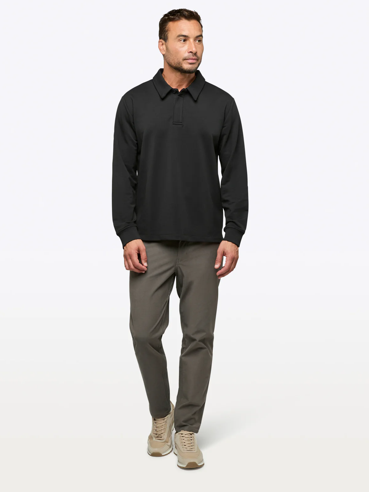 Hyperloop Rugby Polo | Black Signature-Fit - Image 4