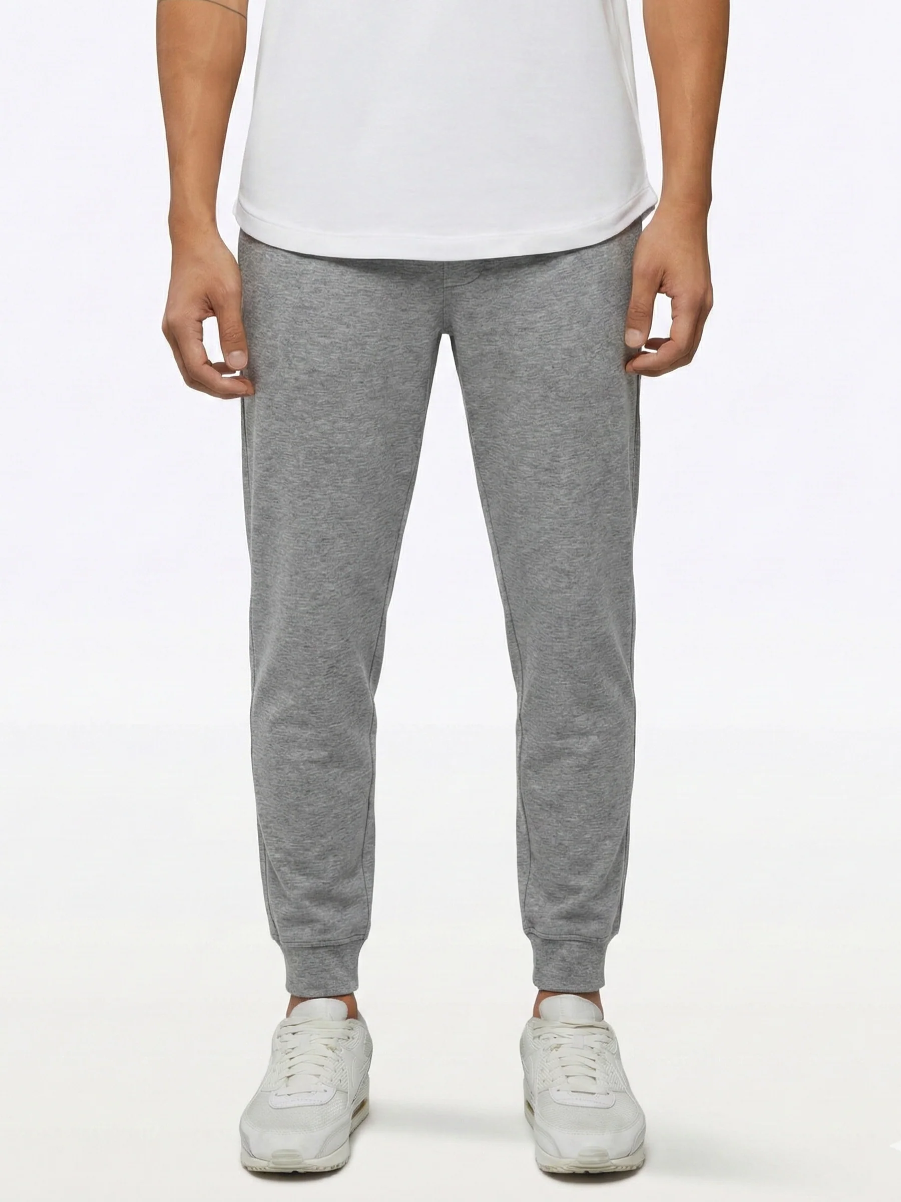 Hyperloop Jogger | Heather Grey Slim-fit