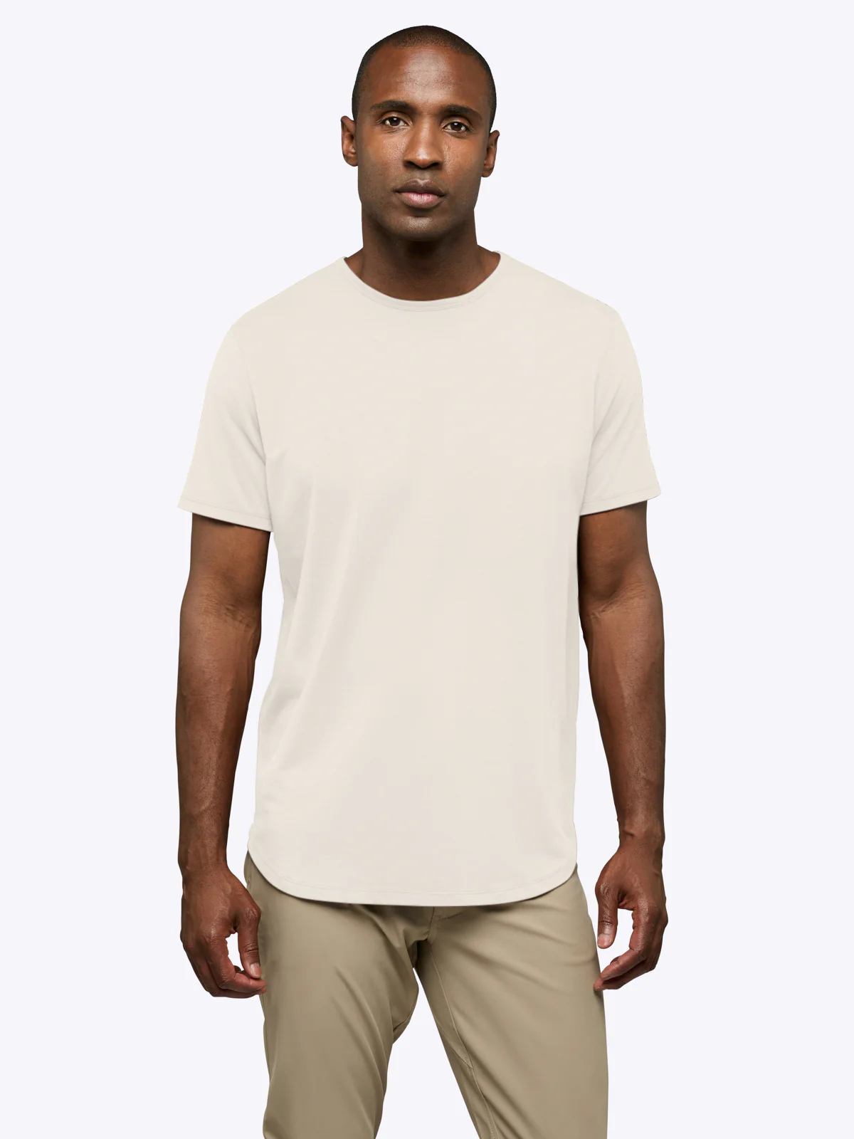 AO Elongated Tee | Ivory Signature-fit PYCA Pro® - Image 2