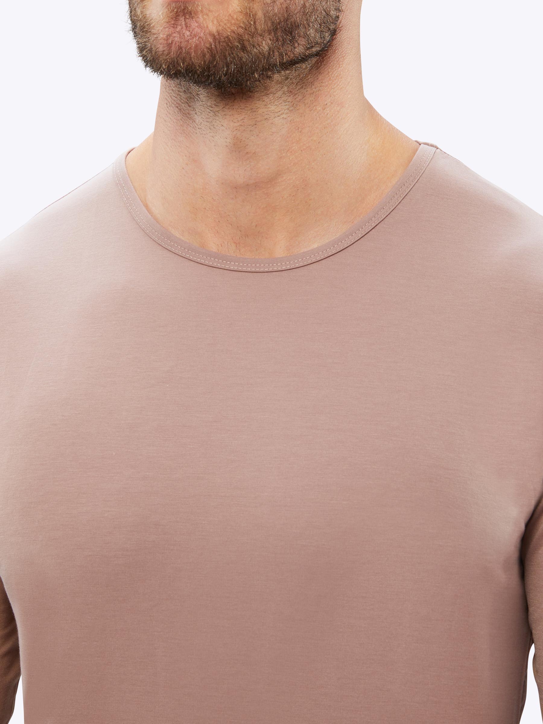 AO Long Sleeve Curve-Hem Tee | Mountain Mist Signature-fit PYCA Pro® - Image 5
