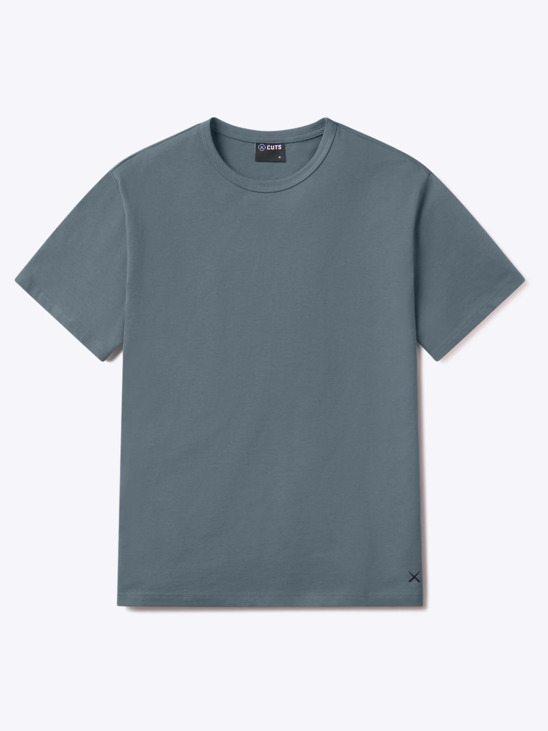Overtime Oversized Tee | Ocean Storm Relaxed-Fit