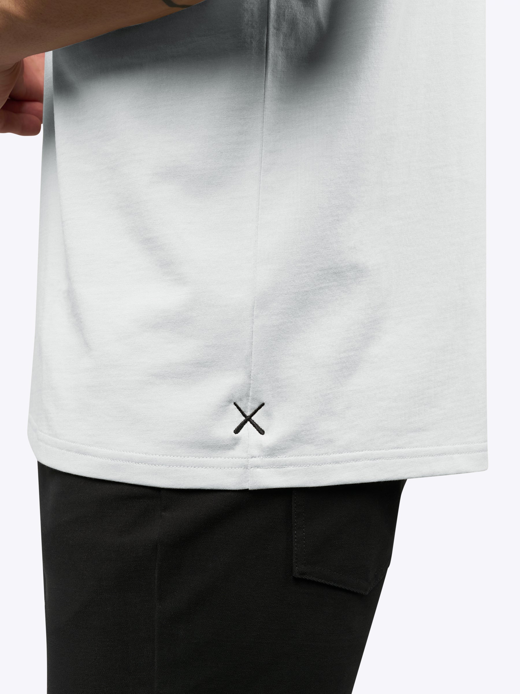 Overtime Oversized Tee | White Relaxed-Fit - Image 5