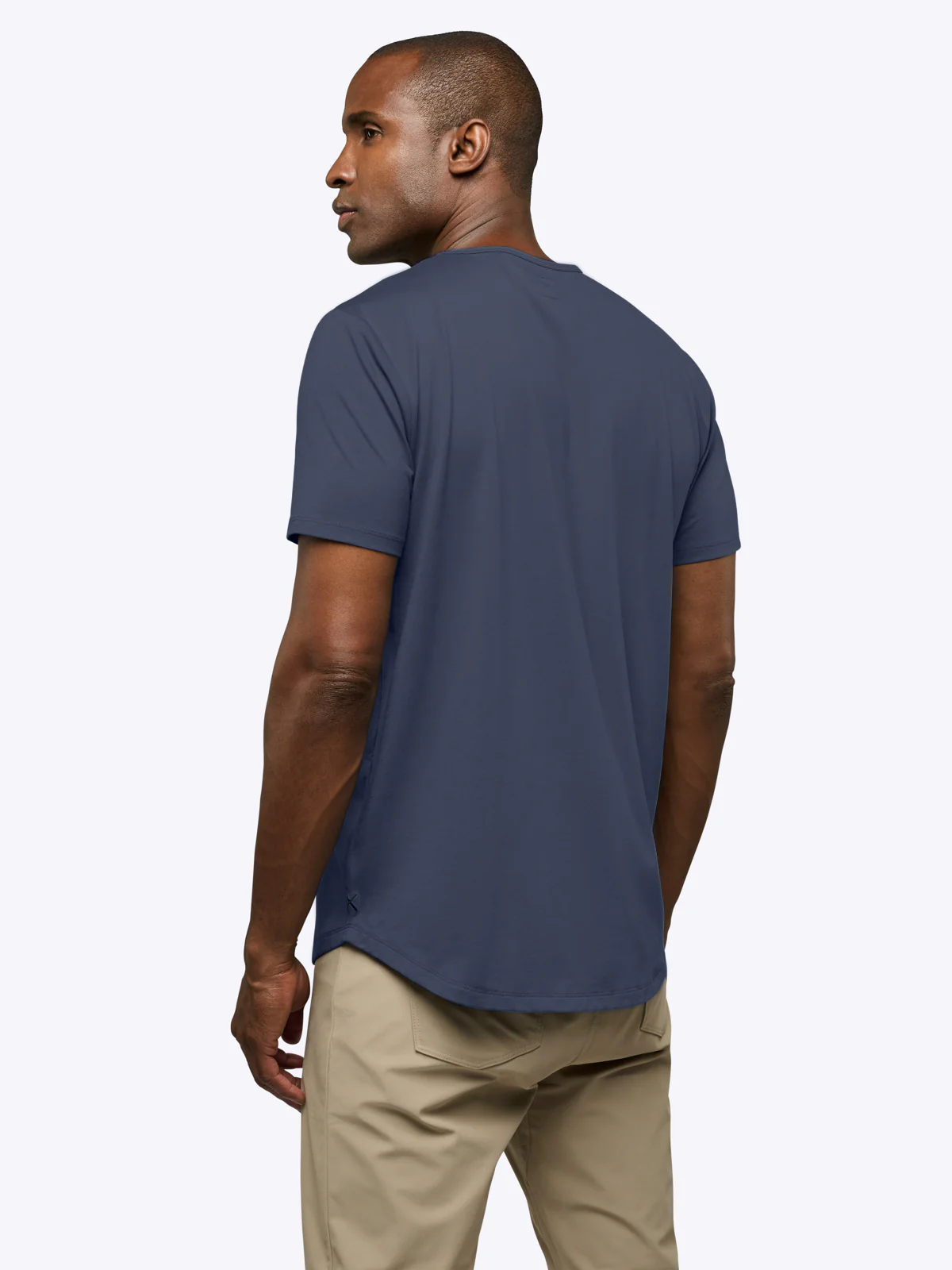 AO Curve-Hem Tee | Pacific Blue Signature-fit PYCA Pro® - Image 3