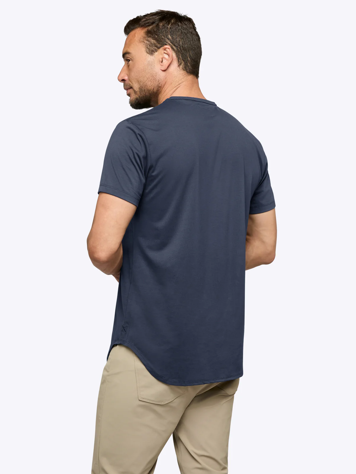 AO Elongated Tee | Pacific Blue Signature-fit PYCA Pro® - Image 4