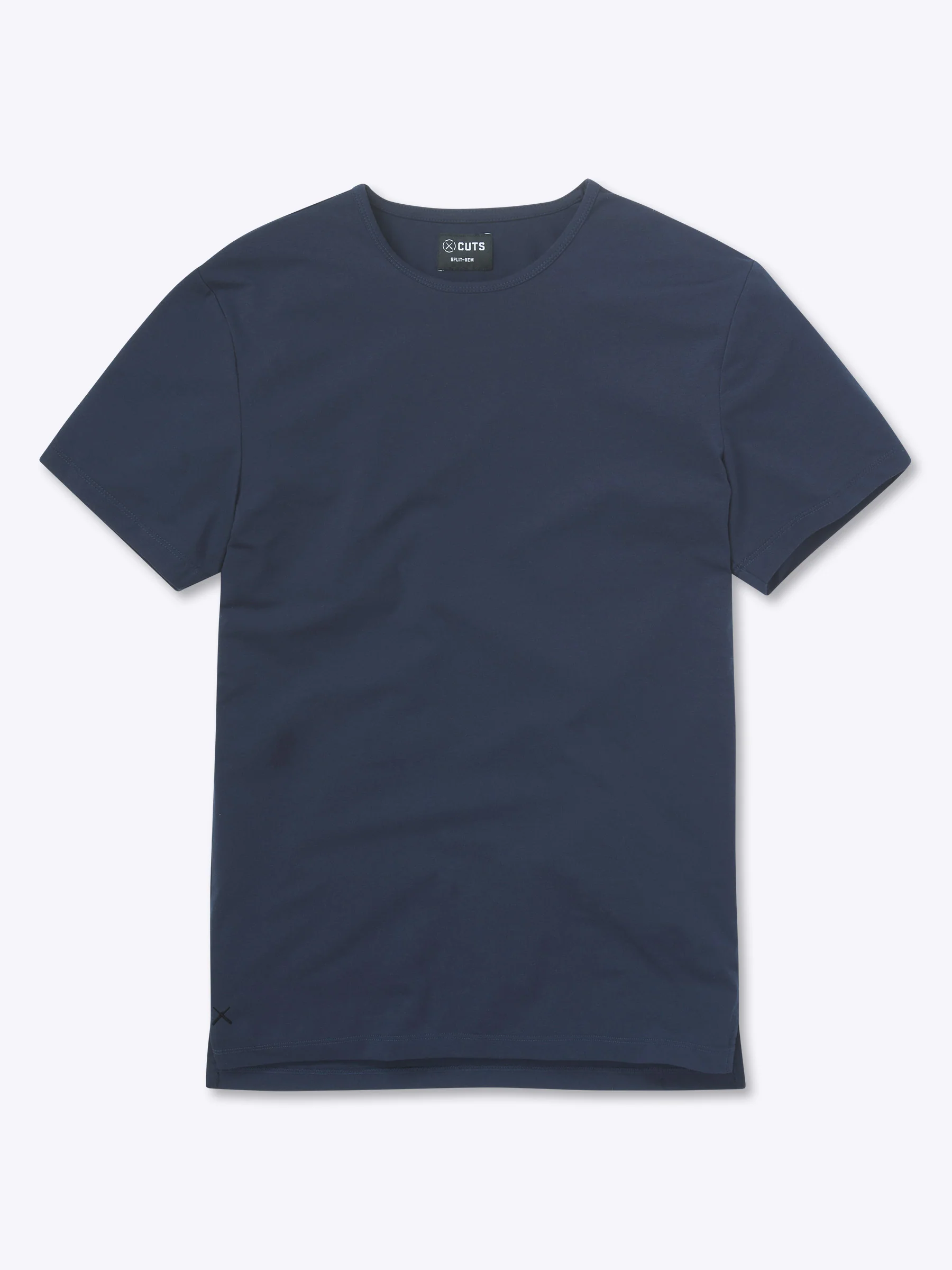 AO Split-Hem Tee | Pacific Blue Signature-fit PYCA Pro®