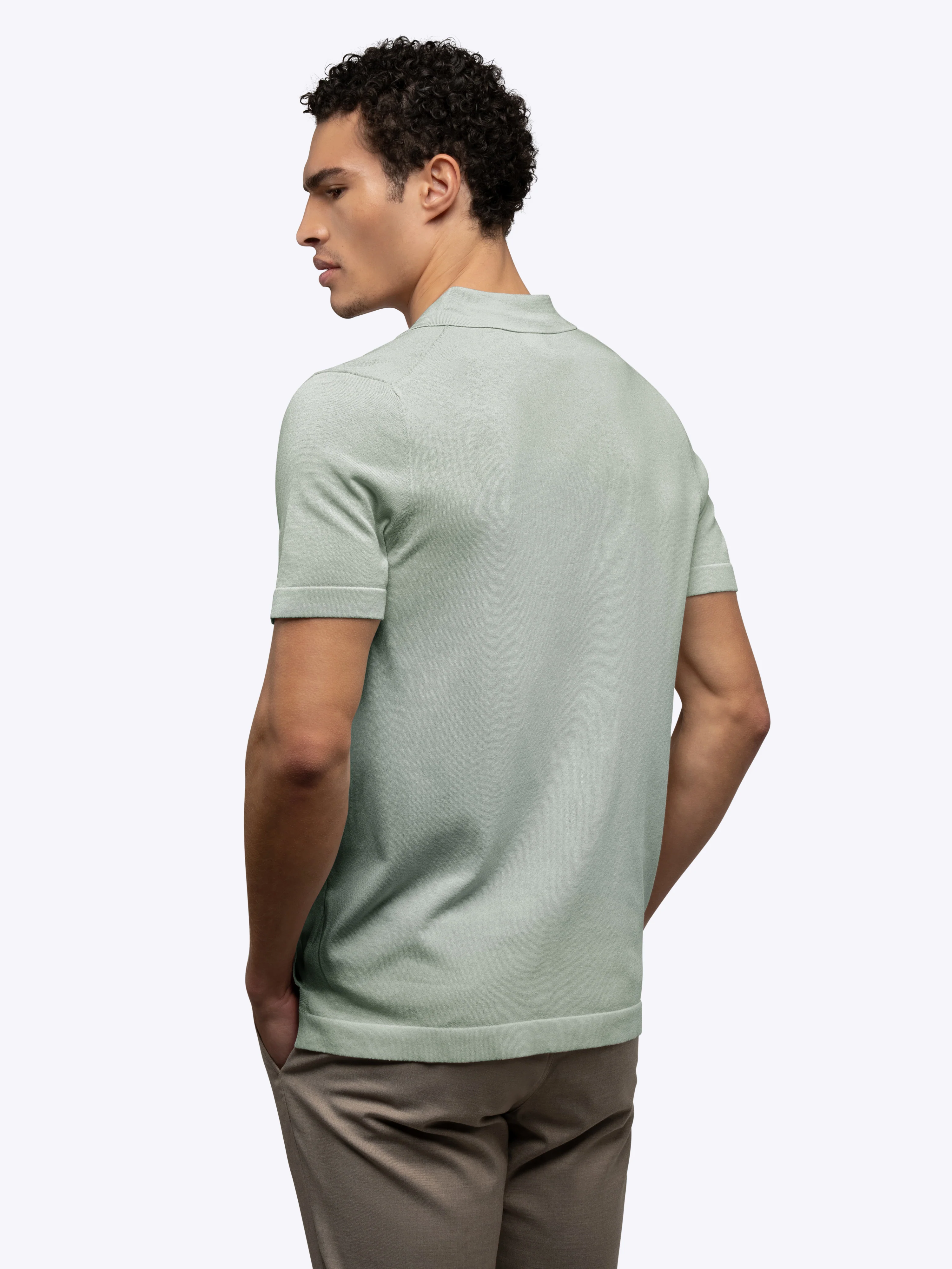 Riviera Knit Button Up | Mercury Signature-Fit - Image 3