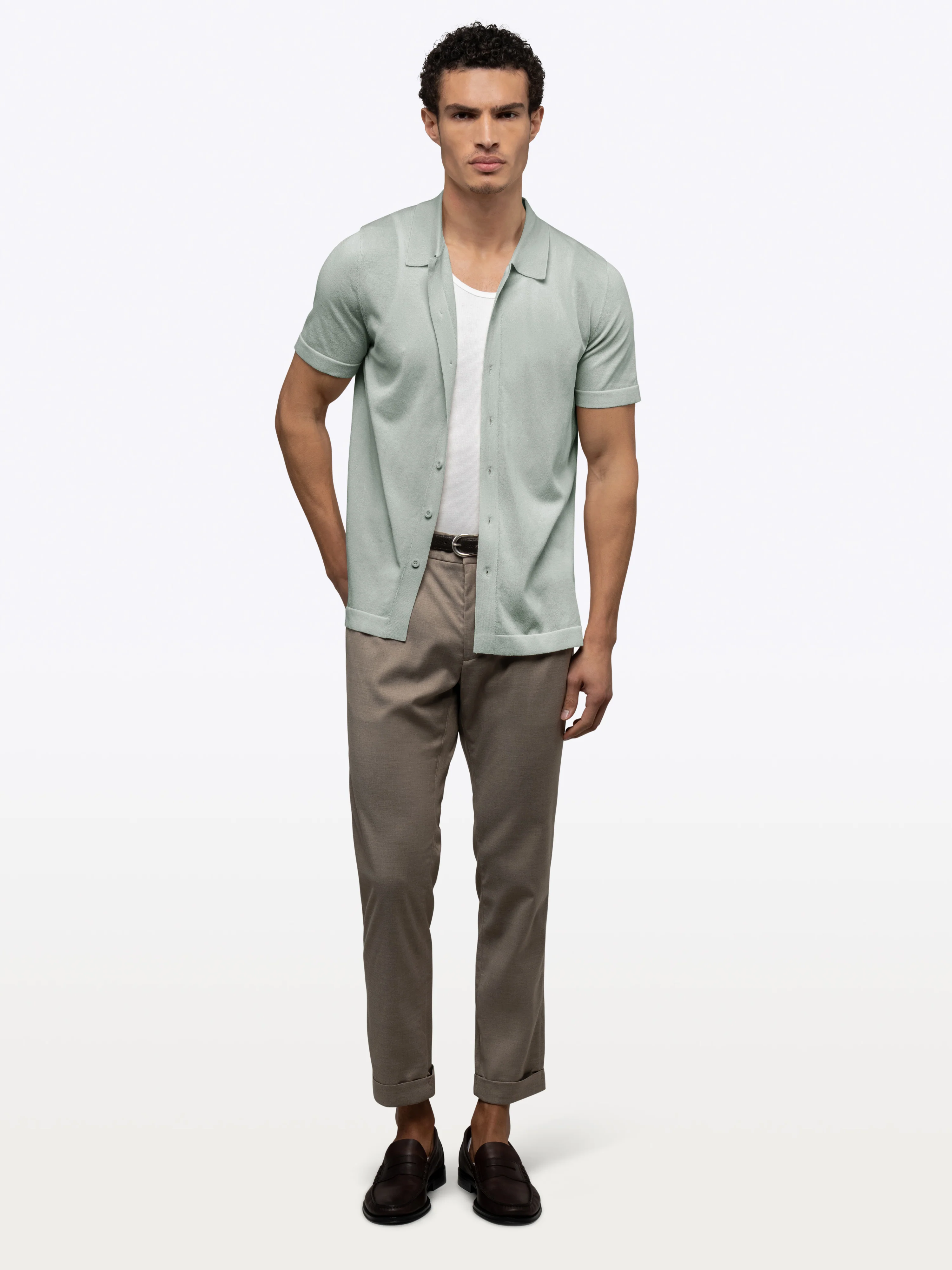 Riviera Knit Button Up | Mercury Signature-Fit - Image 5