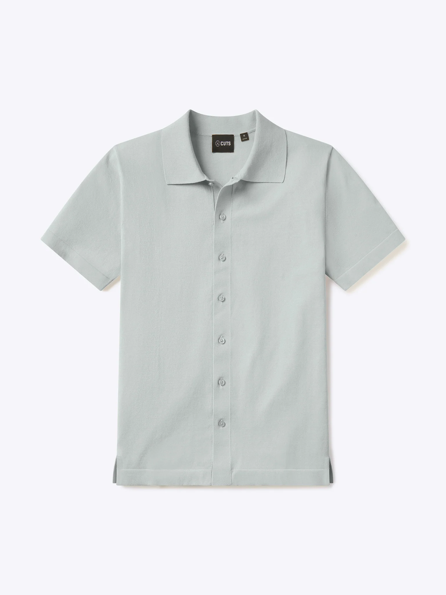 Riviera Knit Button Up | Metal Signature-Fit