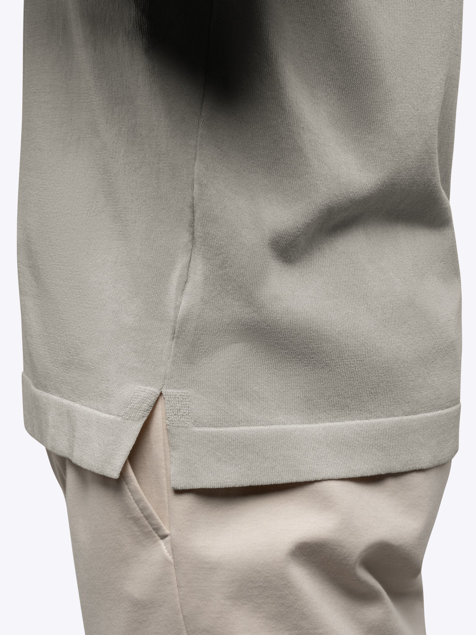 Riviera Knit Button Up | Morning Dove Signature-Fit - Image 8