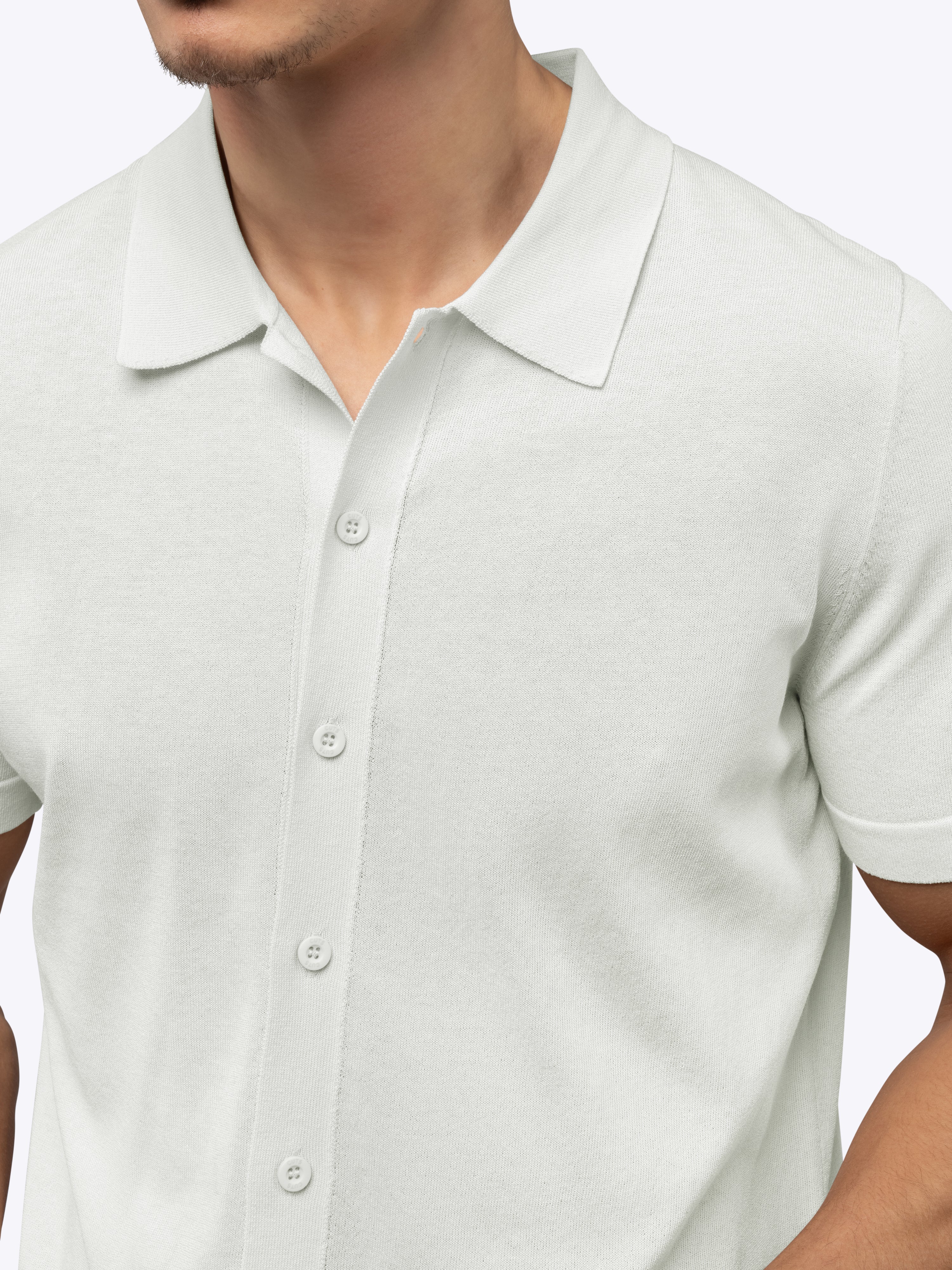 Riviera Knit Button Up | Nimbus Signature-Fit - Image 5