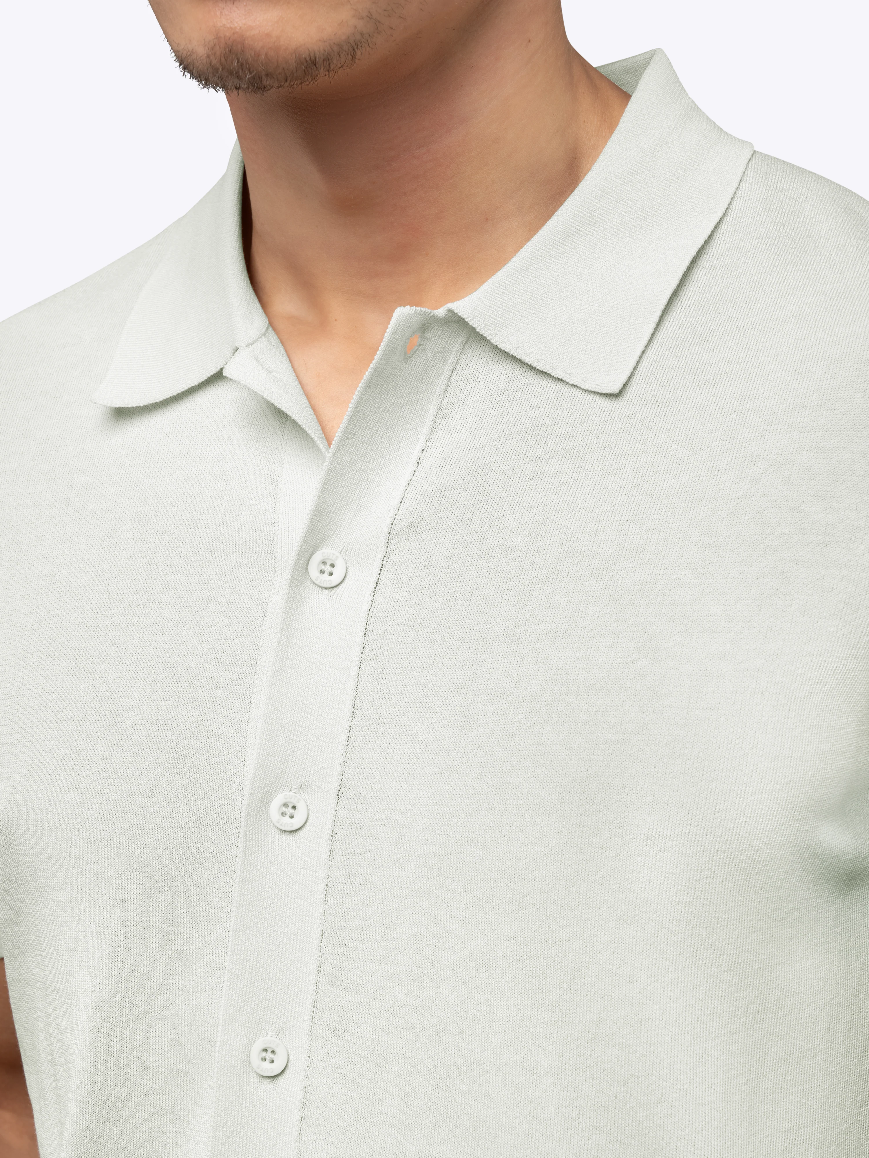 Riviera Knit Button Up | Nimbus Signature-Fit - Image 6