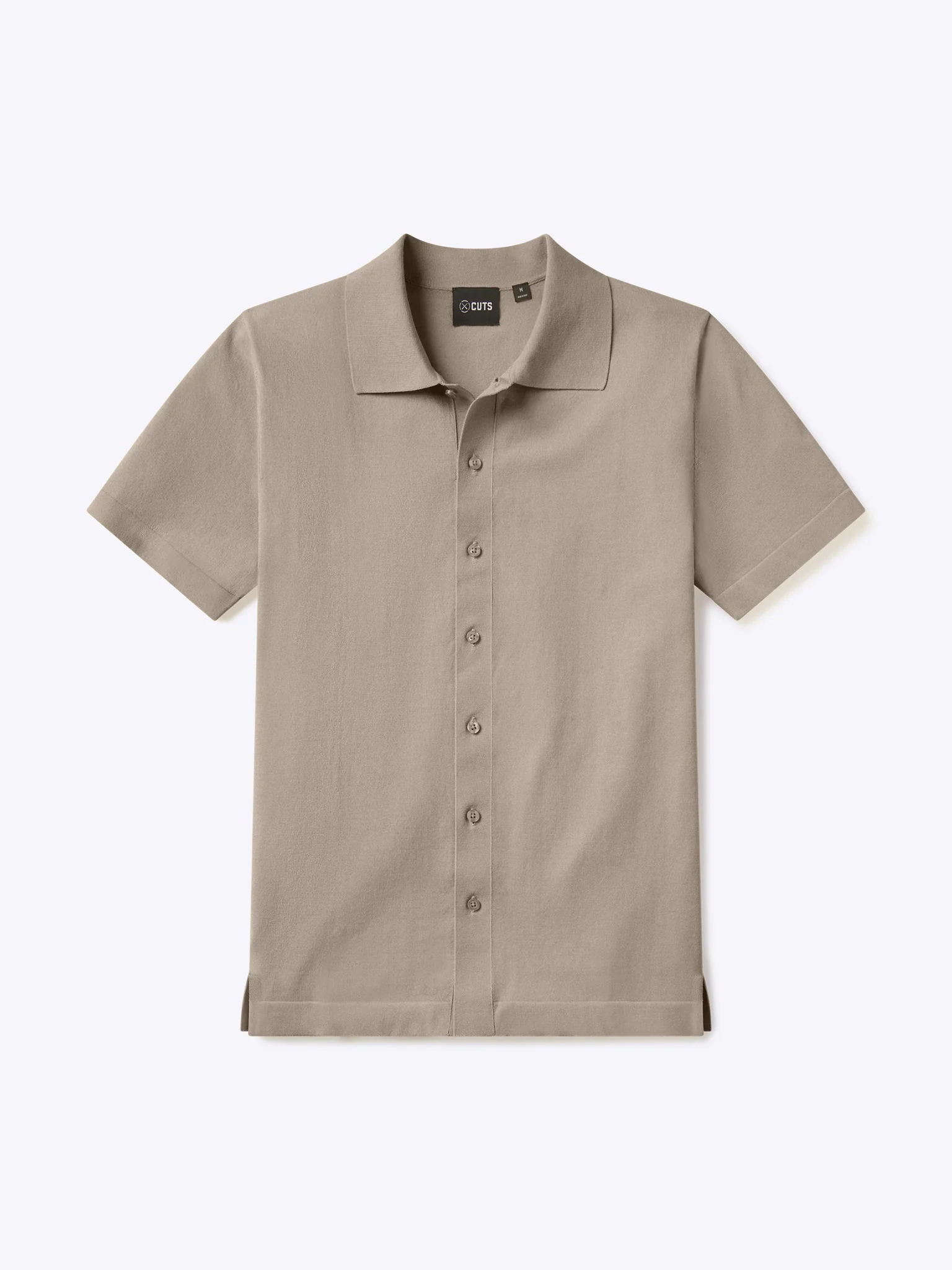 Riviera Knit Button Up | Pure Cashmere Signature-Fit