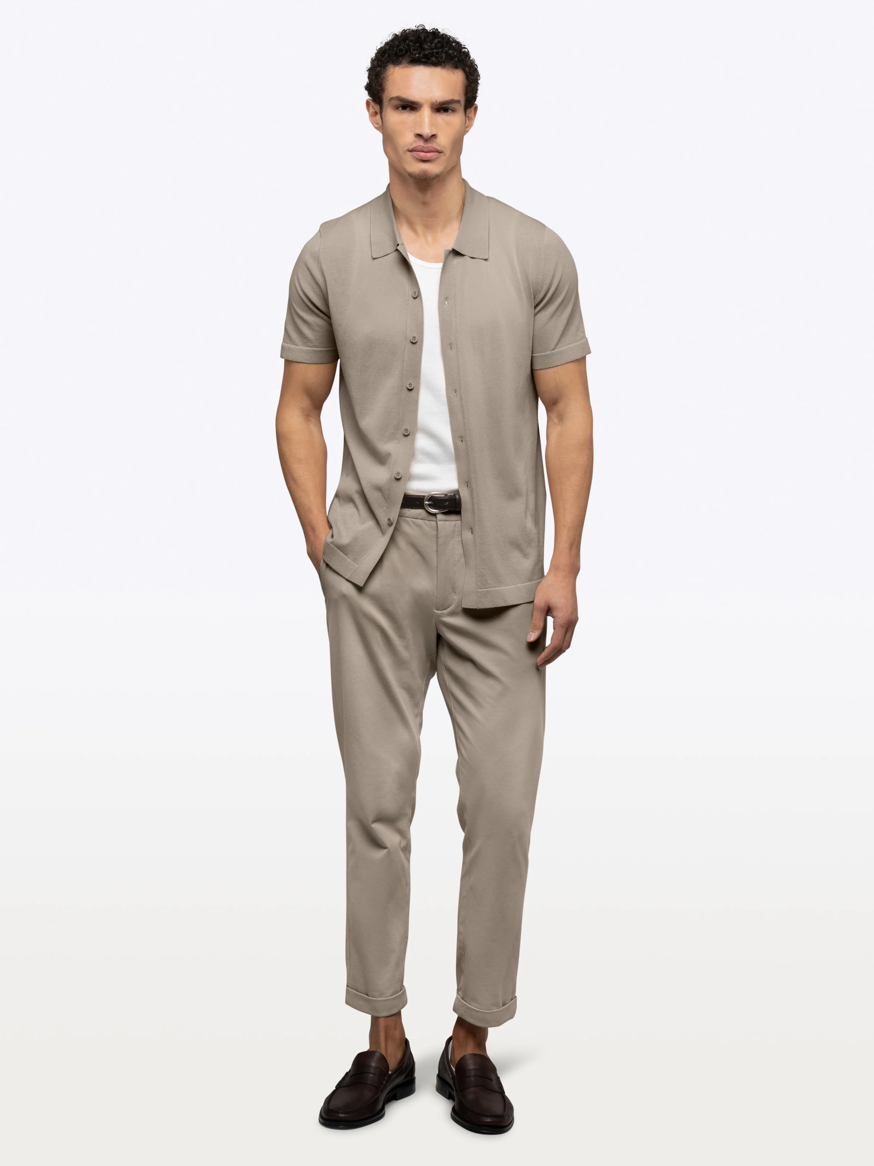 Riviera Knit Button Up | Pure Cashmere Signature-Fit - Image 5