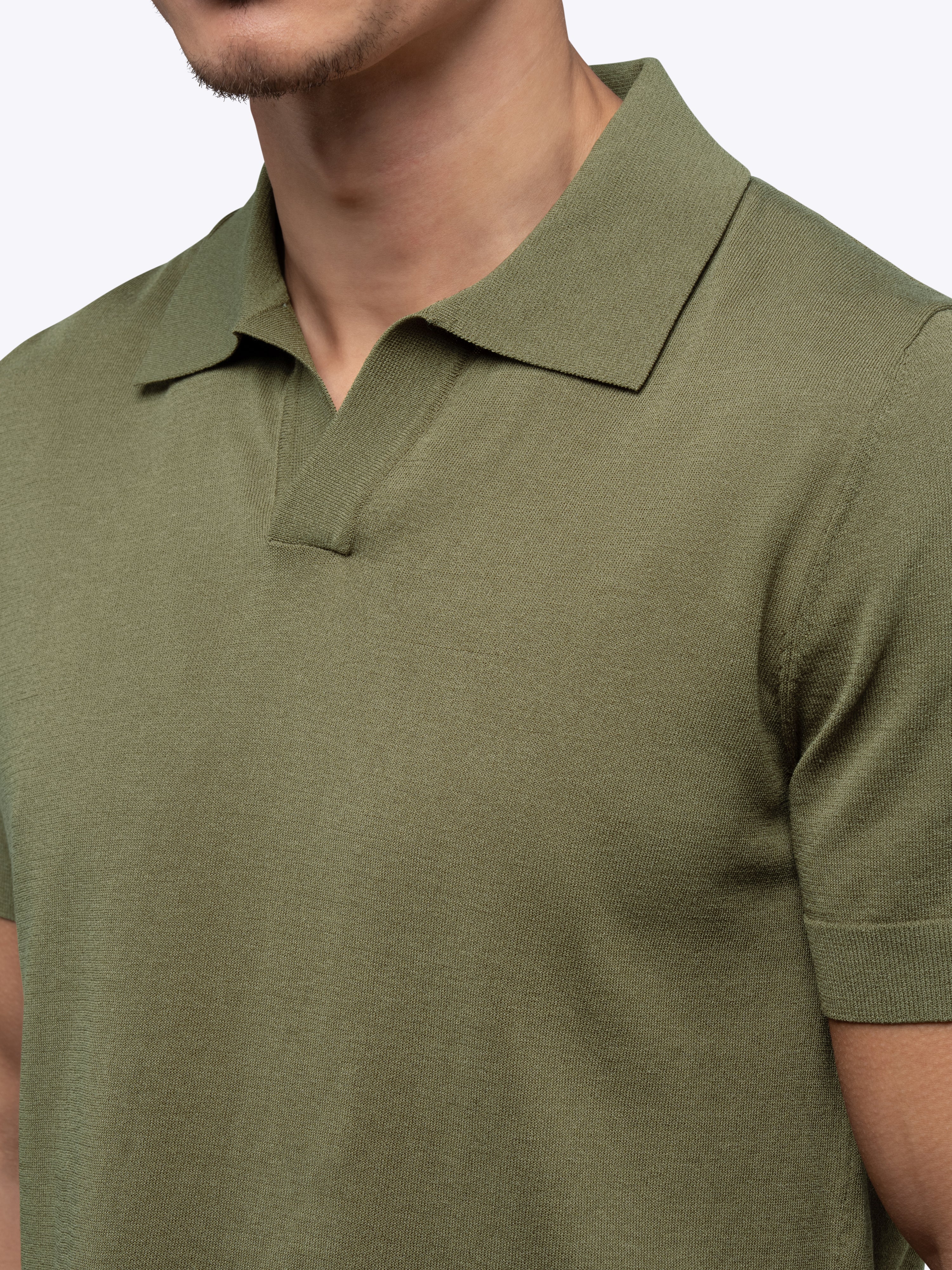 Riviera Knit Polo | Capers Signature-Fit - Image 5