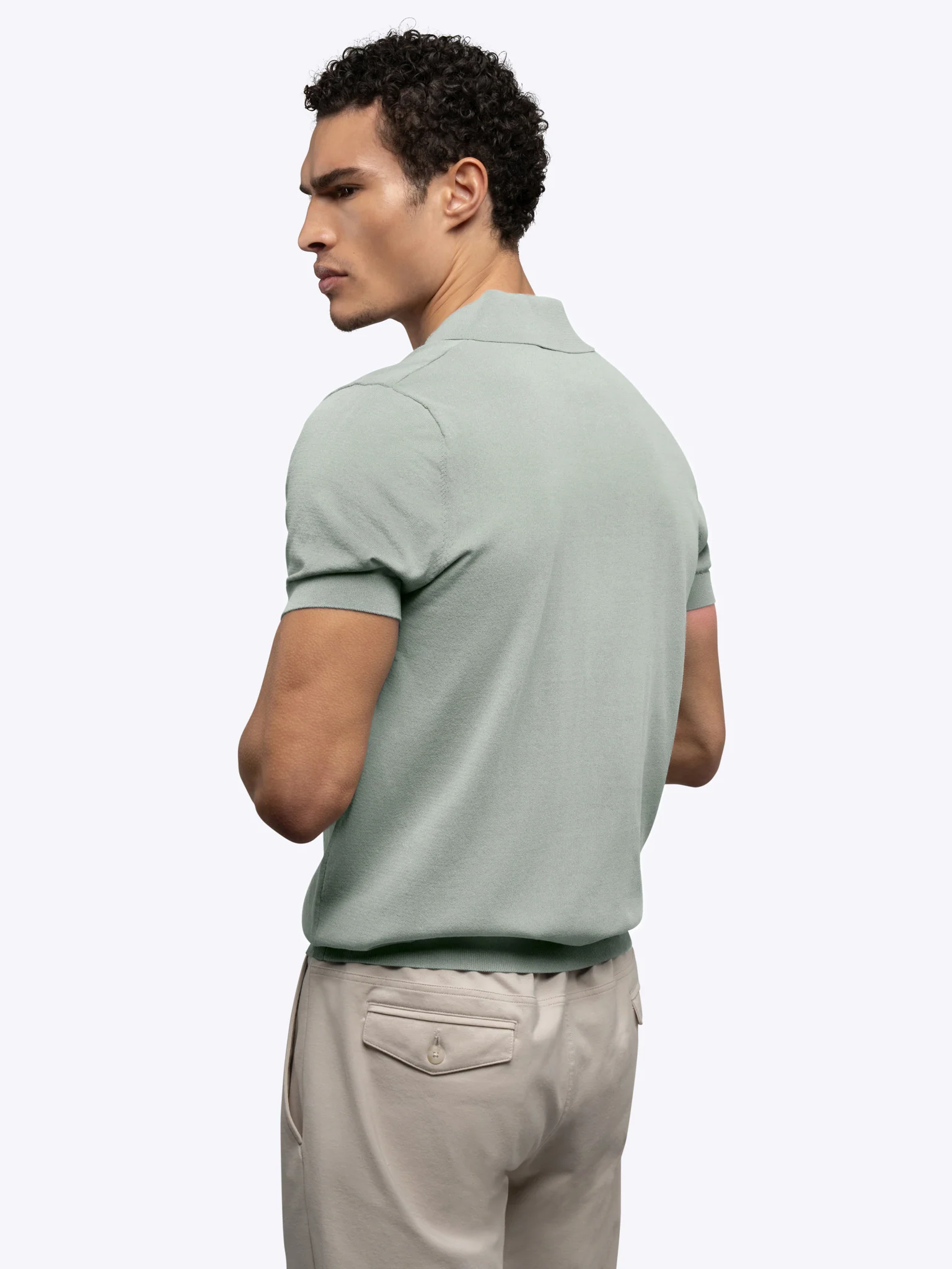 Riviera Knit Polo | Mercury Signature-Fit - Image 3