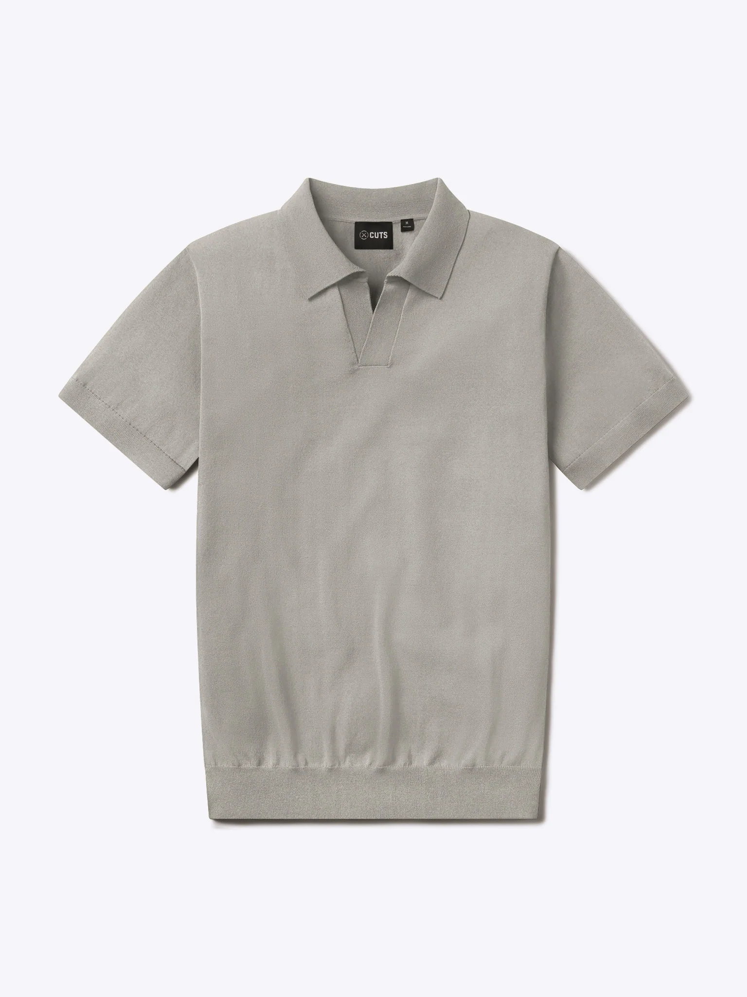 Riviera Knit Polo | Morning Dove Signature-Fit