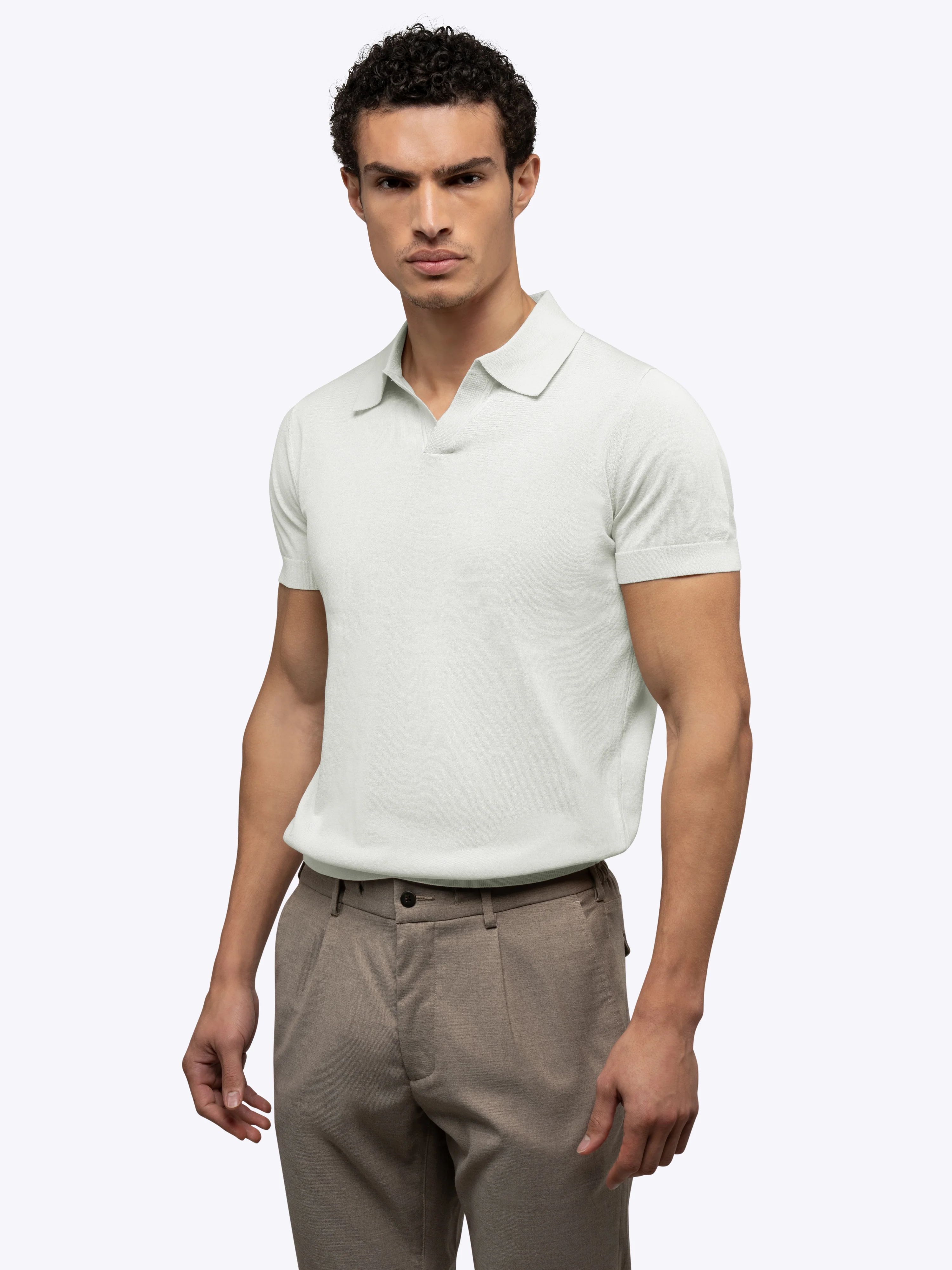 Riviera Knit Polo | Nimbus Signature-Fit - Image 3