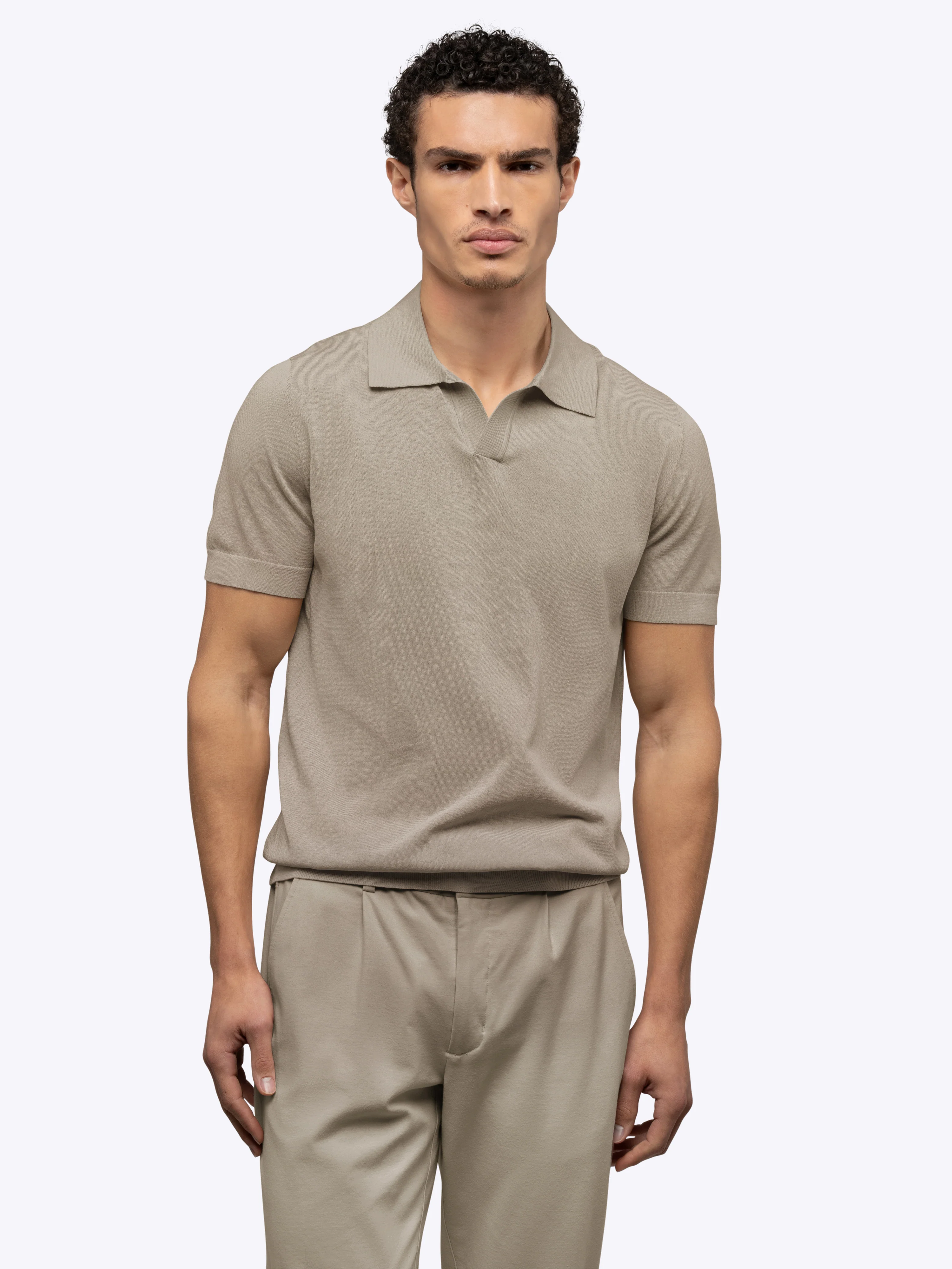 Riviera Knit Polo | Pure Cashmere Signature-Fit - Image 2