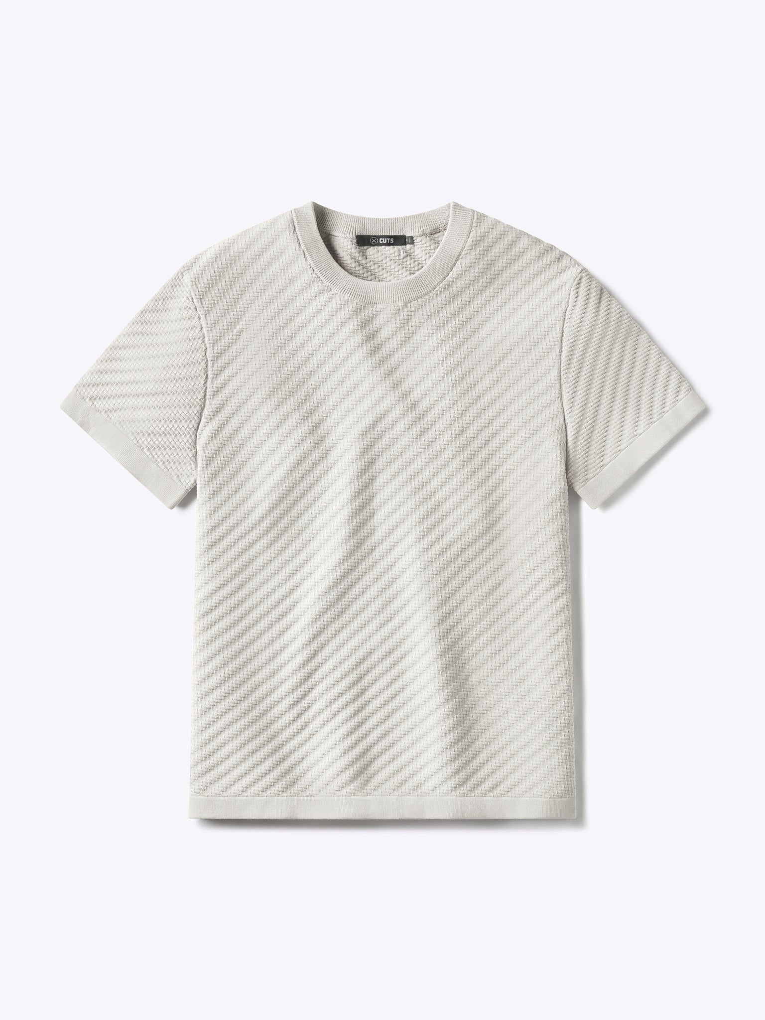 Riviera Knit Texture Tee | Nimbus Signature-Fit