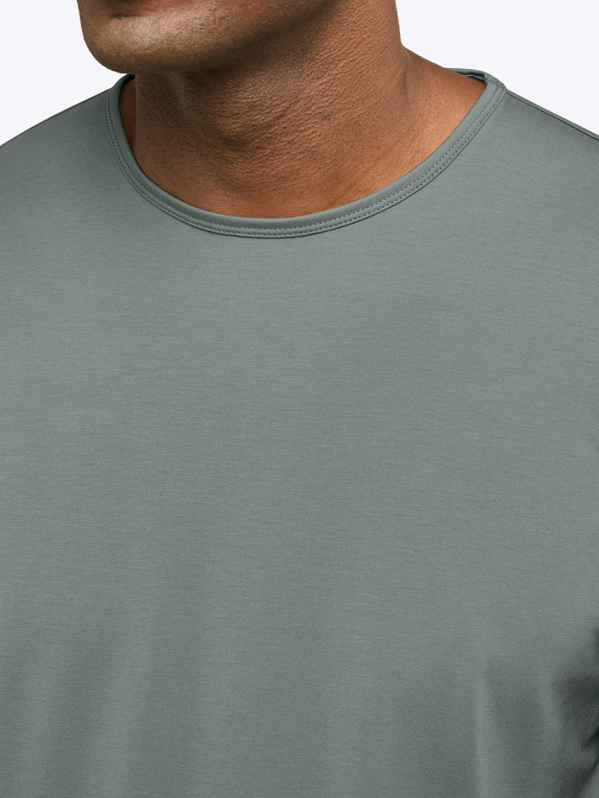 AO Long Sleeve Curve-Hem Tee | Sage Signature-fit PYCA Pro® - Image 6