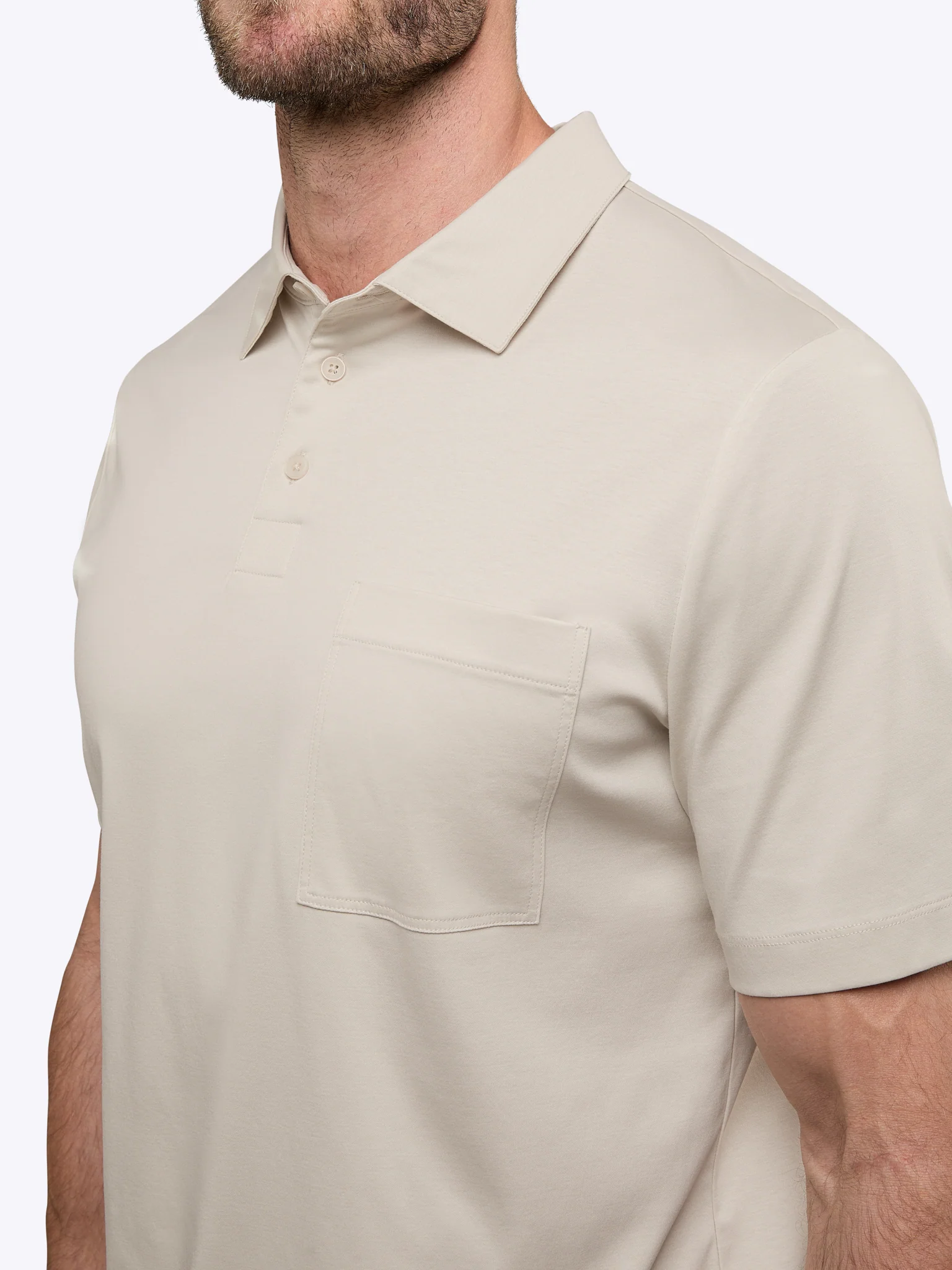 SoHo Interlock Polo | Clay Classic-Fit - Image 4