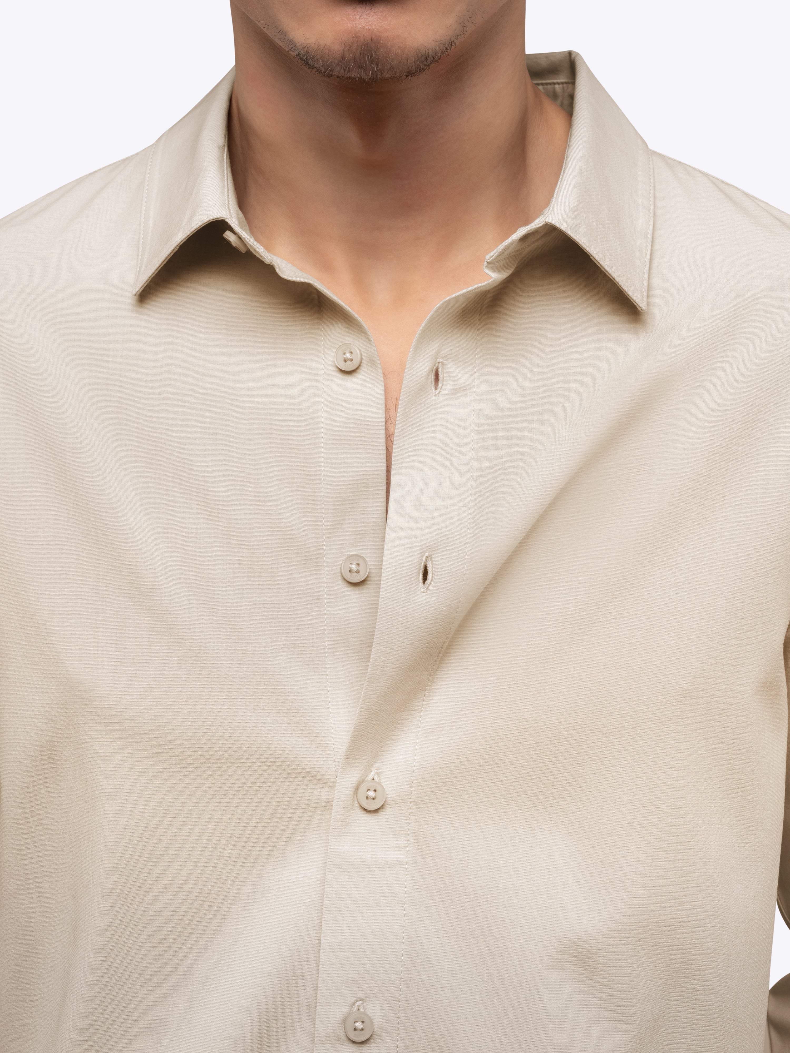 SoHo Long Sleeve Button Up | Sand Dune Signature-fit - Image 9