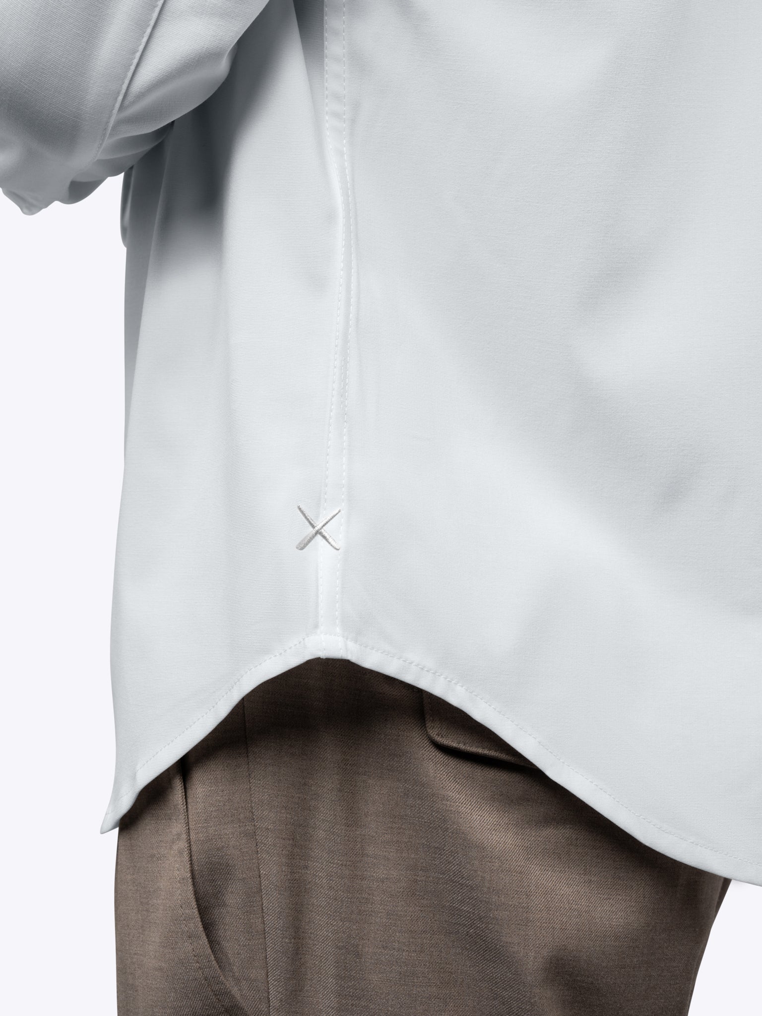 Soho Long Sleeve Button Up | White Signature-fit - Image 8