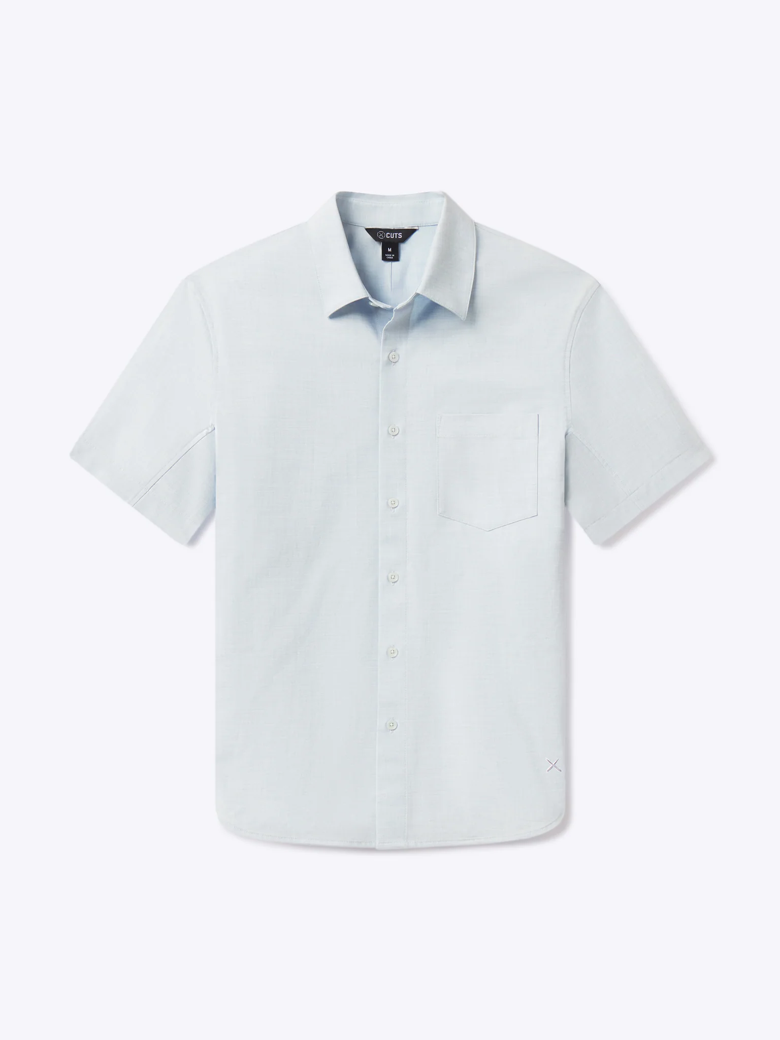 SoHo Short Sleeve Button Up | White Signature-fit