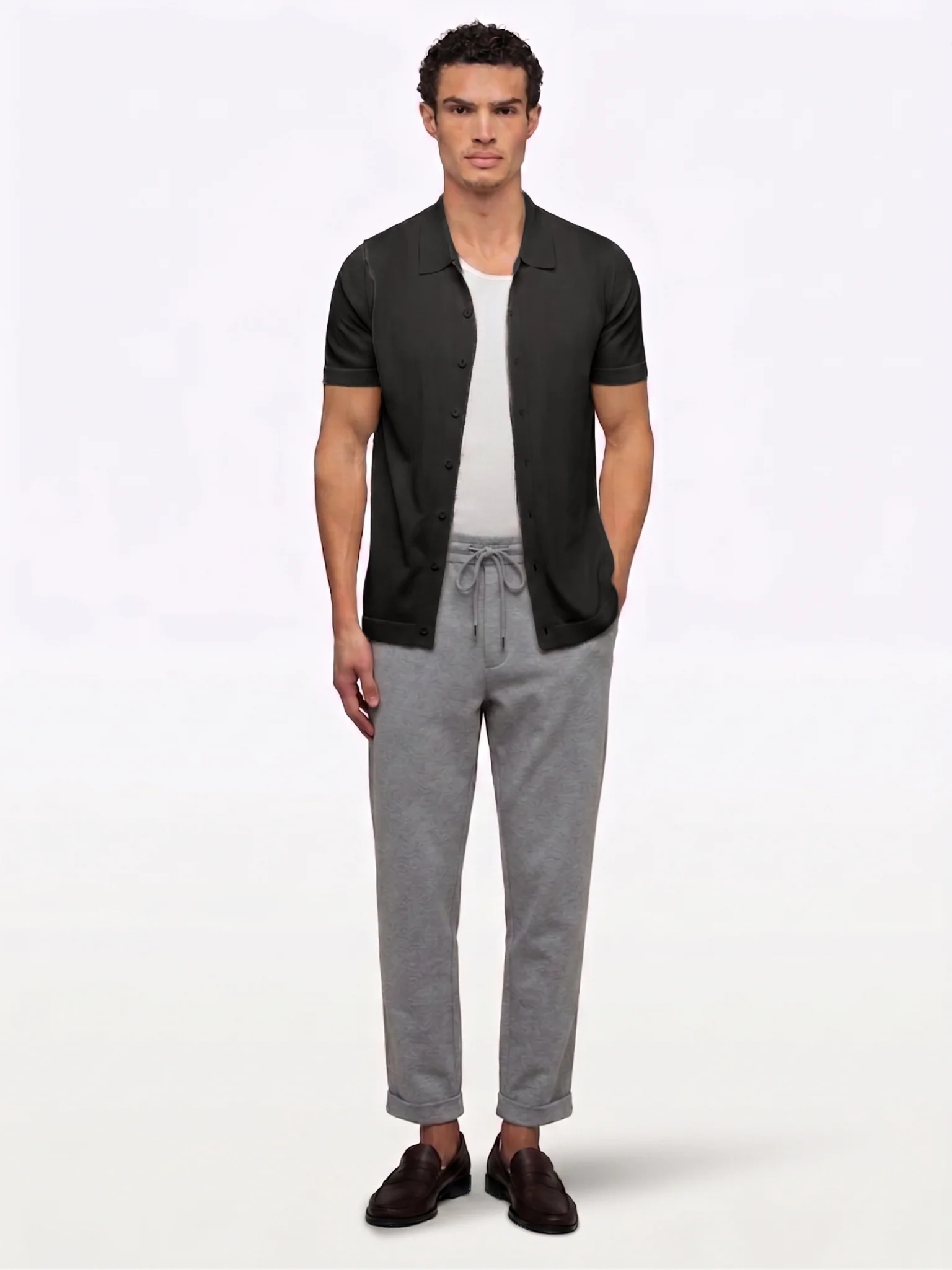 SoHo Trouser | Heather Charcoal Classic-fit - Image 2