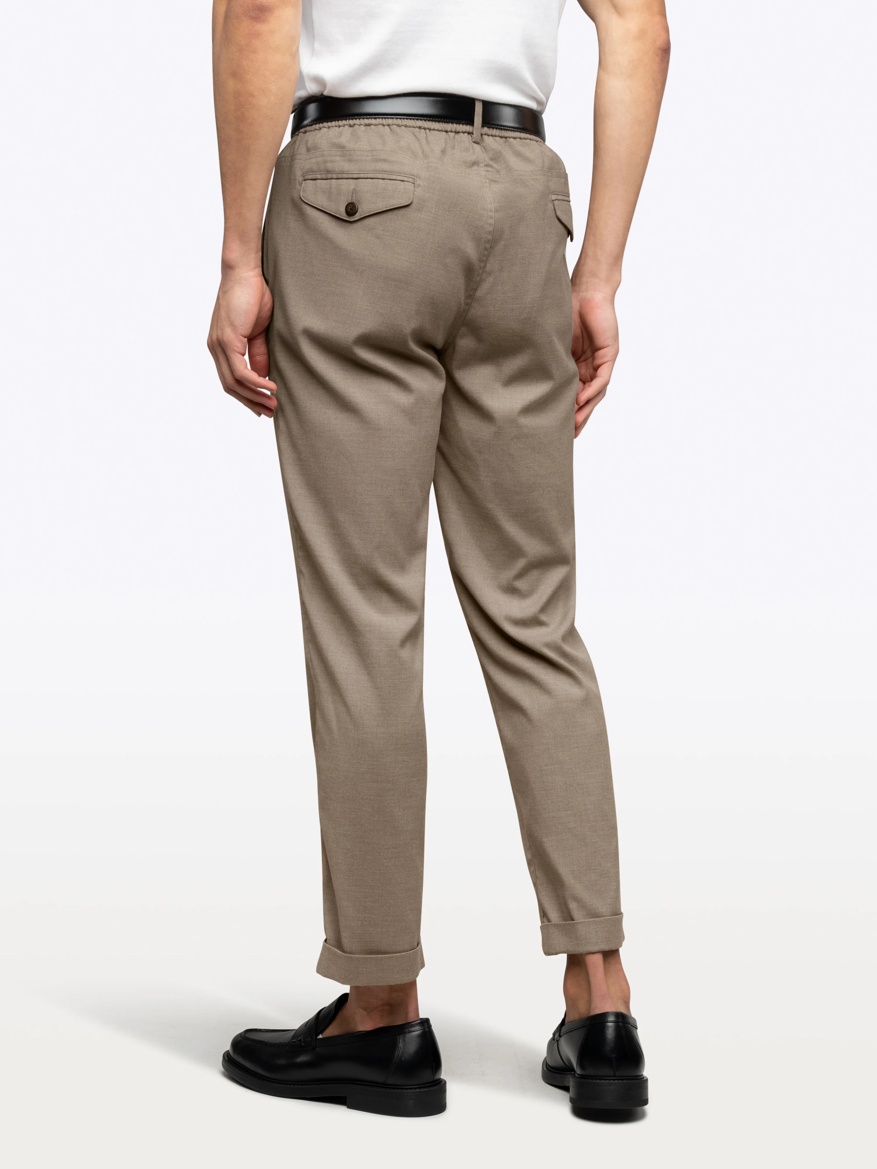SoHo Trouser | Heather Tobacco Classic-fit - Image 3