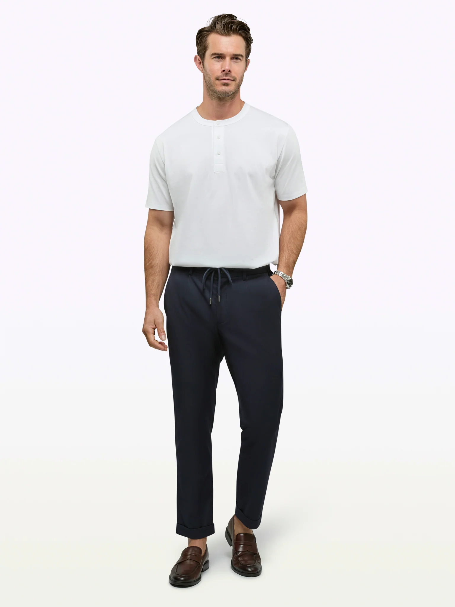 SoHo Trouser | Marine Navy Classic-fit - Image 3