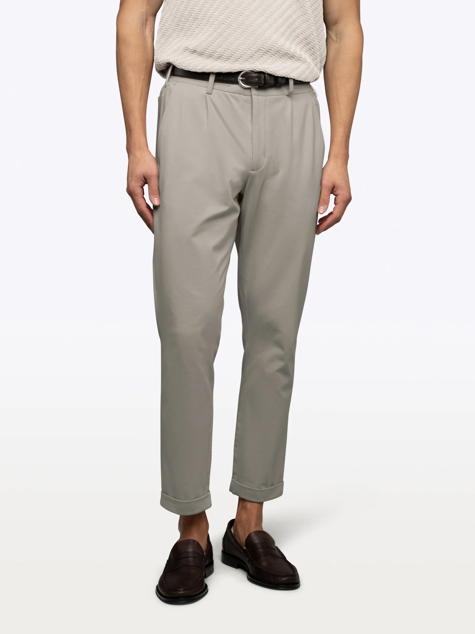 SoHo Trouser | Morning Dove Classic-Fit